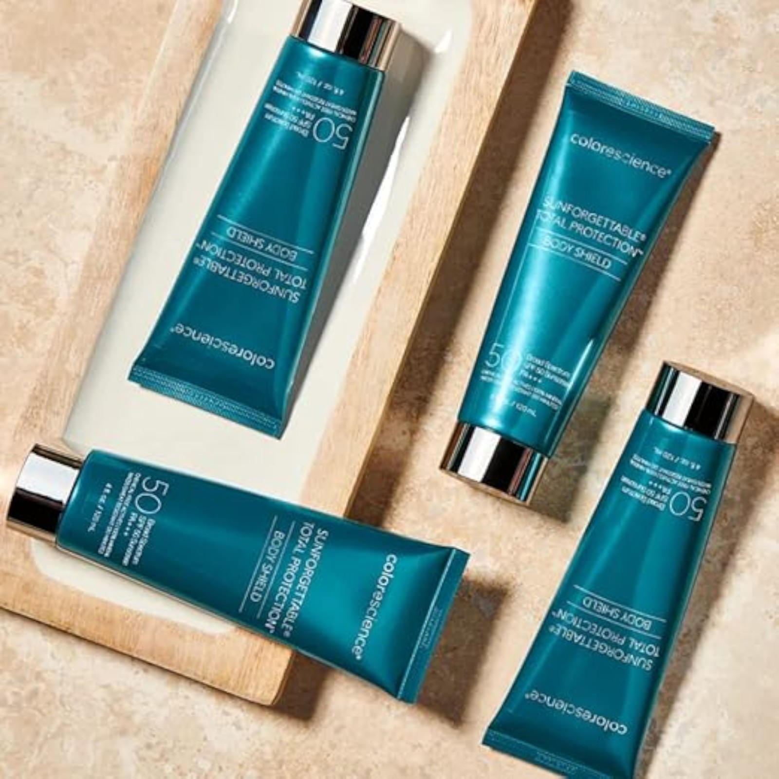 Colorescience Sunforgettable Total Protection Body Shield SPF 50, Classic 4 fl oz