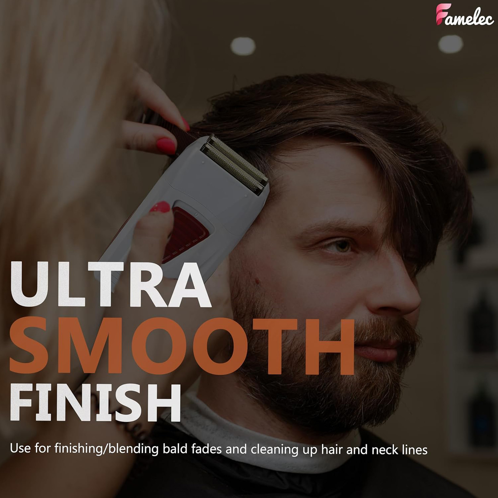 FAMELEC Andis ProFoil Lithium Replacement Foil & Cutters (2 Pack): For TS-1/TS-2, Titanium