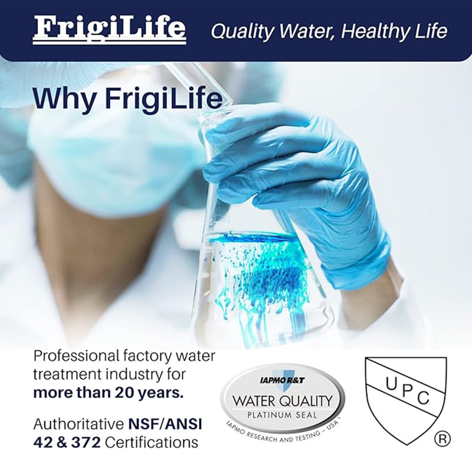 Refrigerator Water Filter Compatible with Frigidaire EPTWFU01, EWF02, Pure Source Ultra II, 3PACK