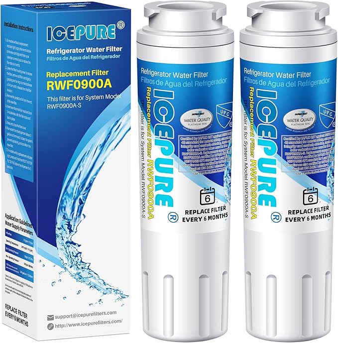 IcePure RWF0900A Refrigerator Water Filters - Choose Pack