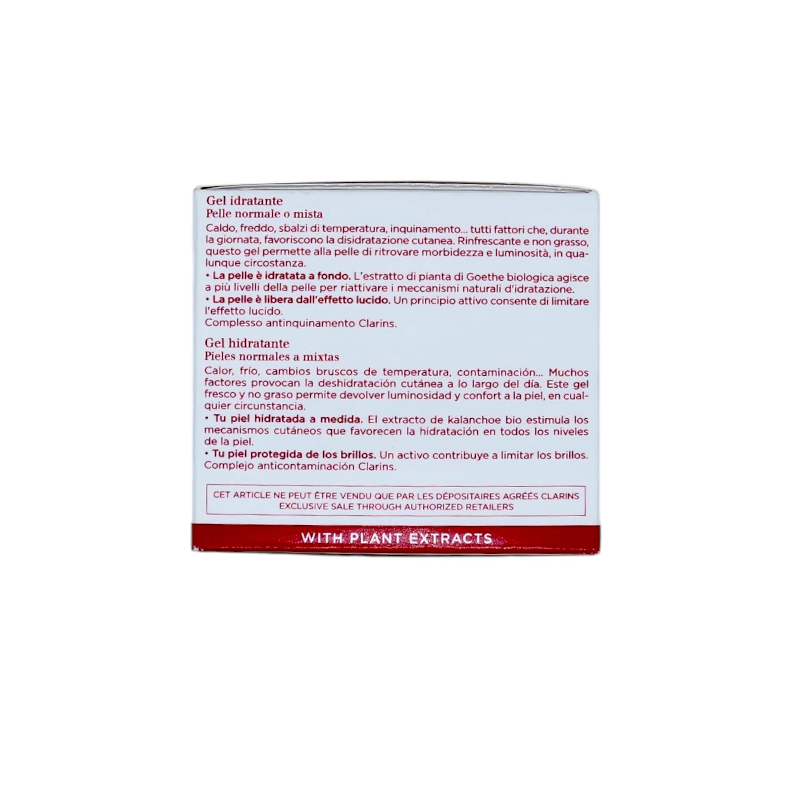 Clarins Hydra Essentiel Cooling GEL Normal Combination Skin 1.7oz