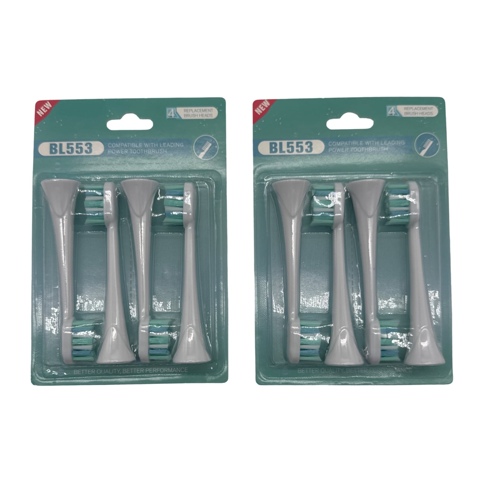 Replacement Heads for Philips Sonicare Electric Toothbrush, Brush Head Compatible with Sonicare G3 C3, 8PCS