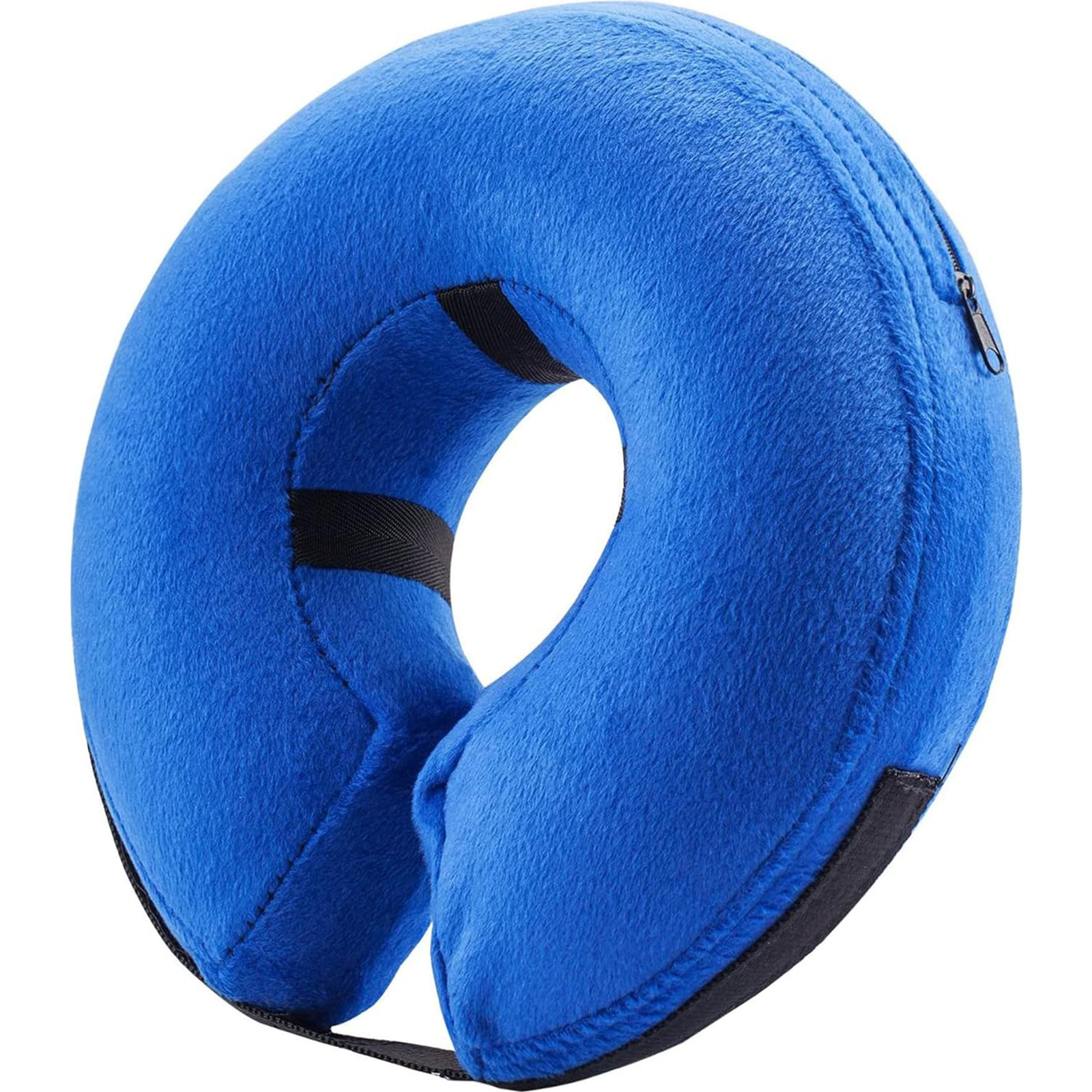 BENCMATE Protective Inflatable Collar for Dogs and Cats - Blue (Choose size)