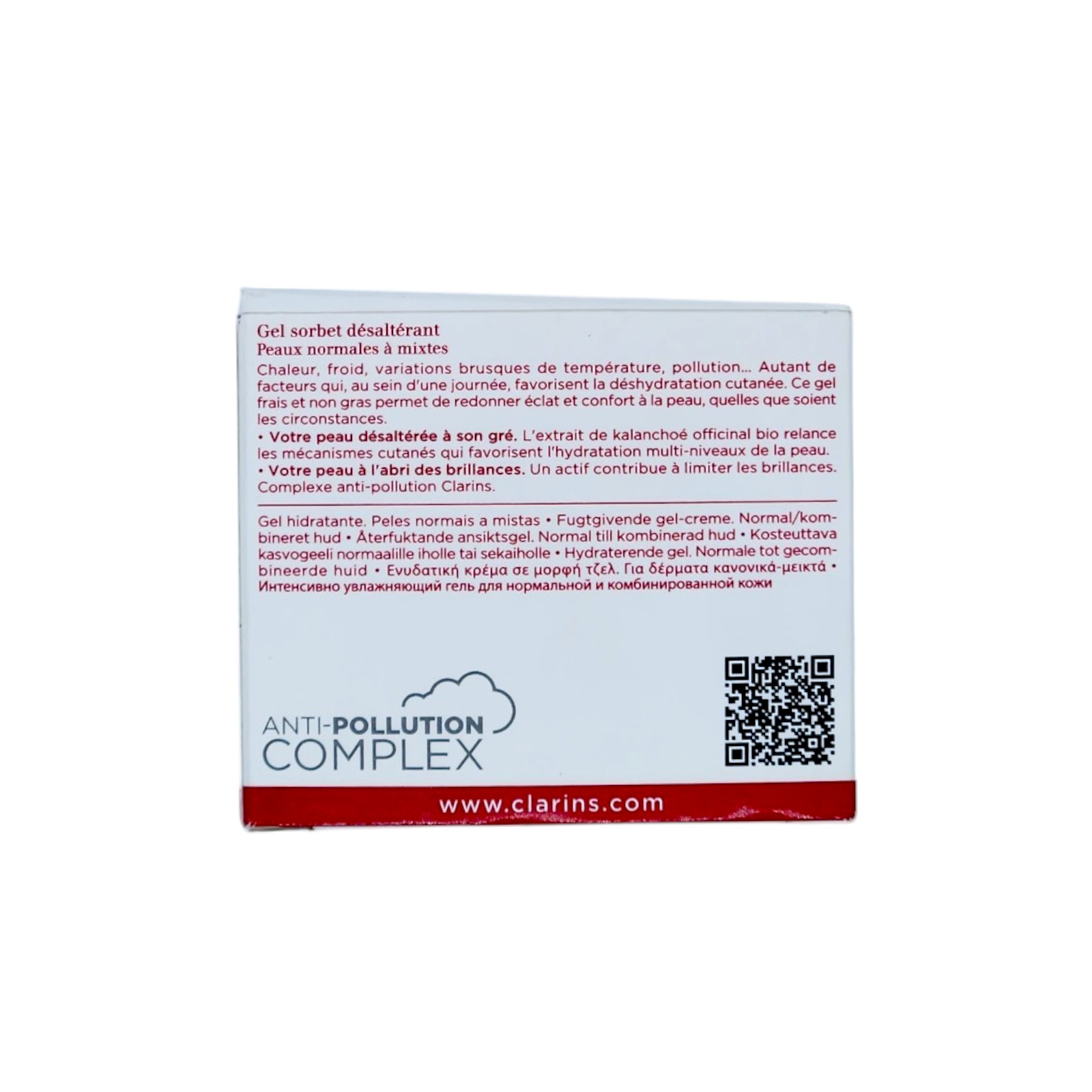Clarins Hydra Essentiel Cooling GEL Normal Combination Skin 1.7oz