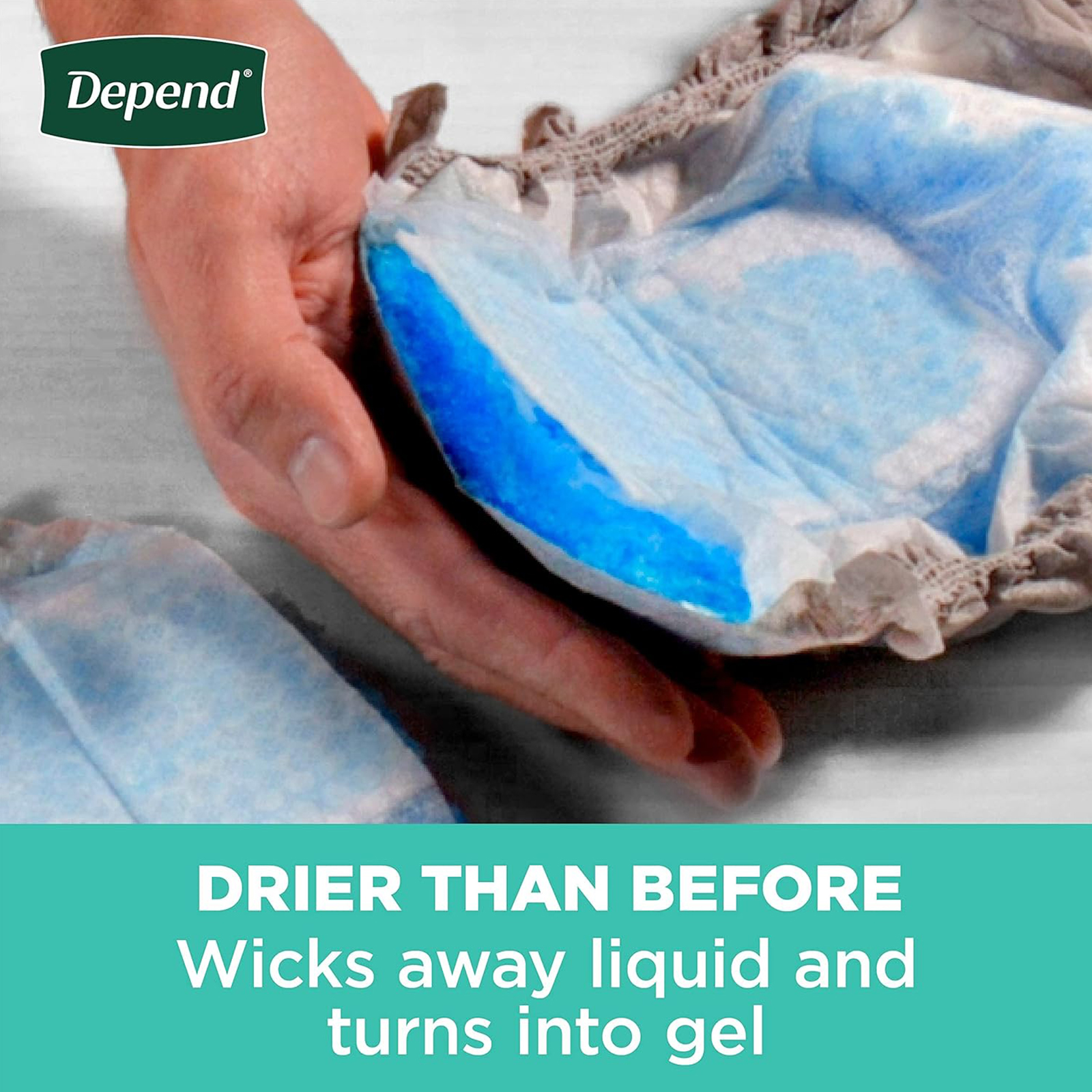 Depend Fresh Protection Adult Incontinence Underwear for Men, Disposable, Maximum, Large, Grey, 28 Count, Packaging May Vary