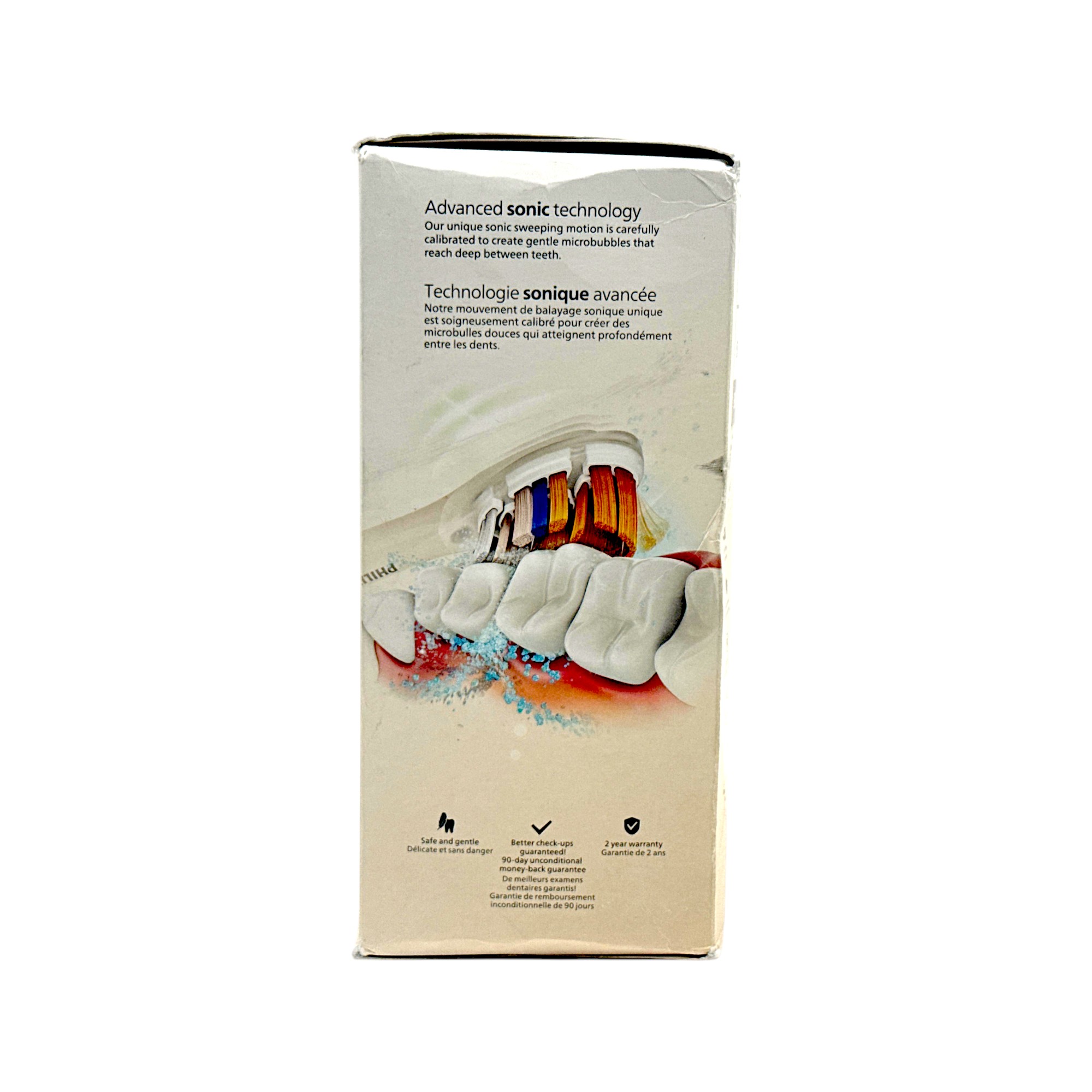 Philips Sonicare DiamondClean Smart 9300 Electric Toothbrush, Sonic Toothbrush with App, Pressure Sensor, Brush Head Detection, 4 Brushing Modes and 3 Intensity Levels, Rosegold, Model HX9903/65