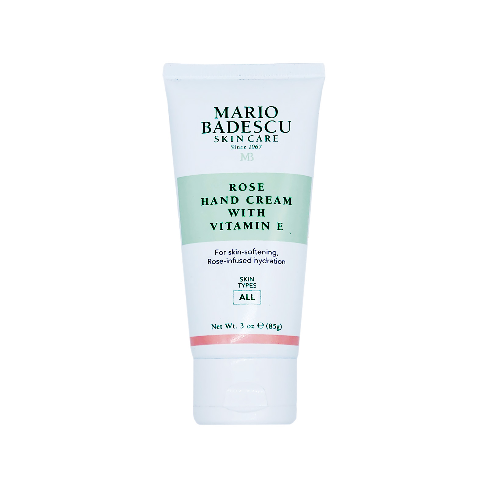 Mario Badescu Rose Hand Cream with Vitamin E for Men and Women 3 oz