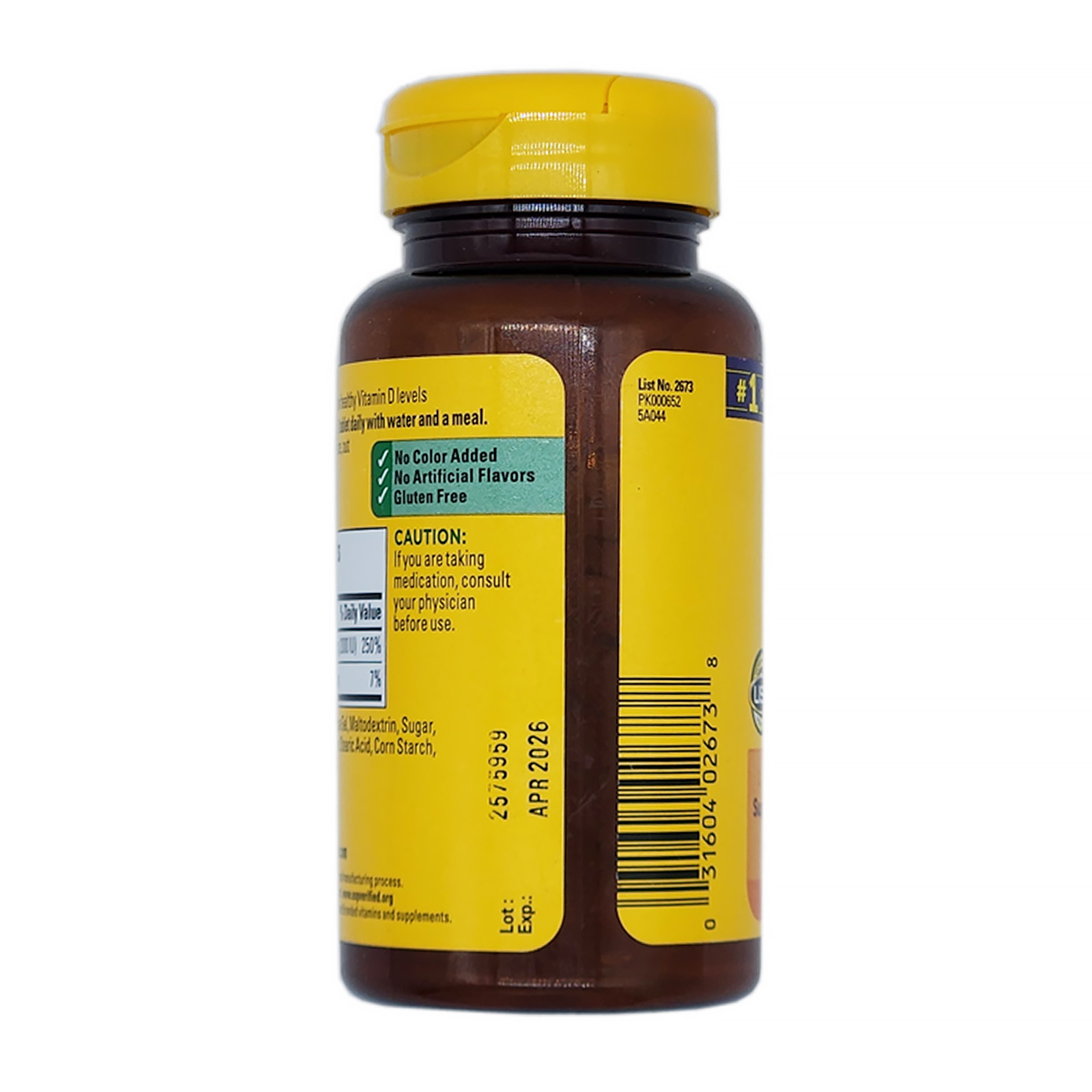 Nature Made Vitamin D3 Tablets 100 Tabs by Nature Made