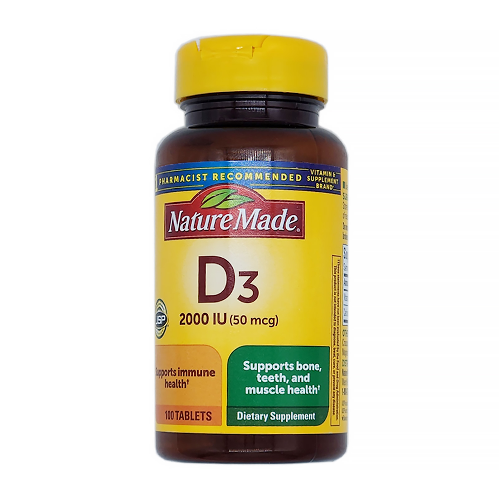 Nature Made Vitamin D3 Tablets 100 Tabs by Nature Made