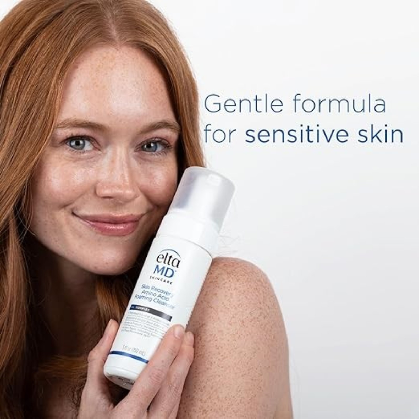 EltaMD Skin Recovery Amino Acid Foaming Facial Cleanser, Gentle Face Cleanser for Sensitive Skin 1Fl OZ