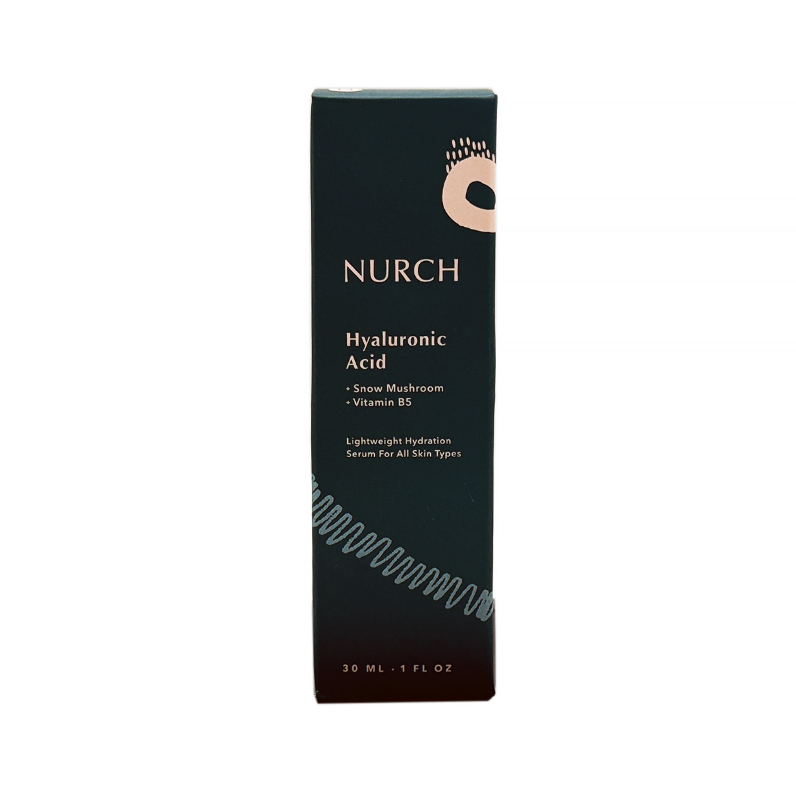 NURCH Hyaluronic Acid Serum with Snow Mushroom and Vitamin B5 - 1 fl oz