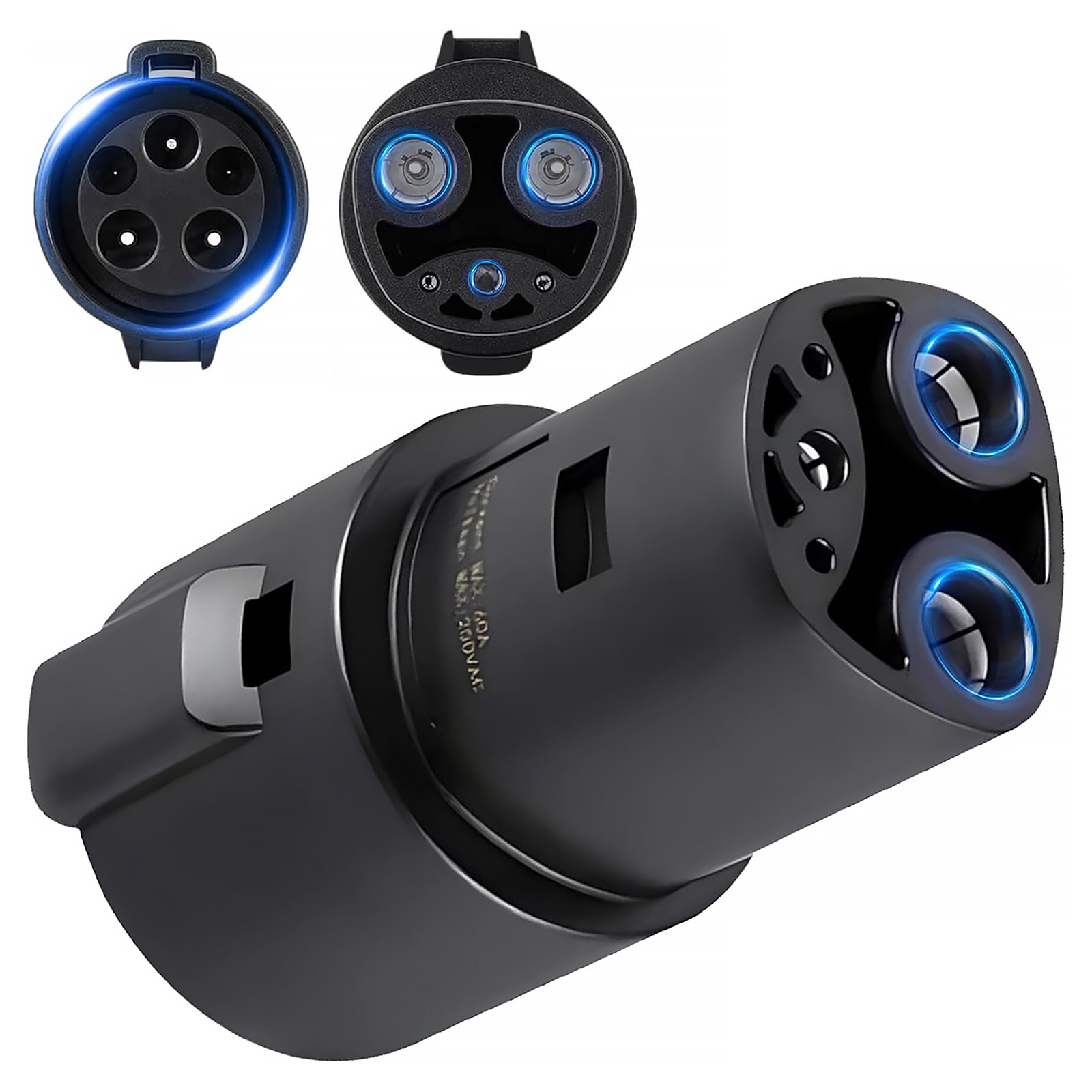 J1772 to Tesla Adapter [4 Safety Certifications] Includes Video Tutorial & Battery Care Guide-Tesla Charger Adapter Compatible with Tesla Model 3/Y/X/S