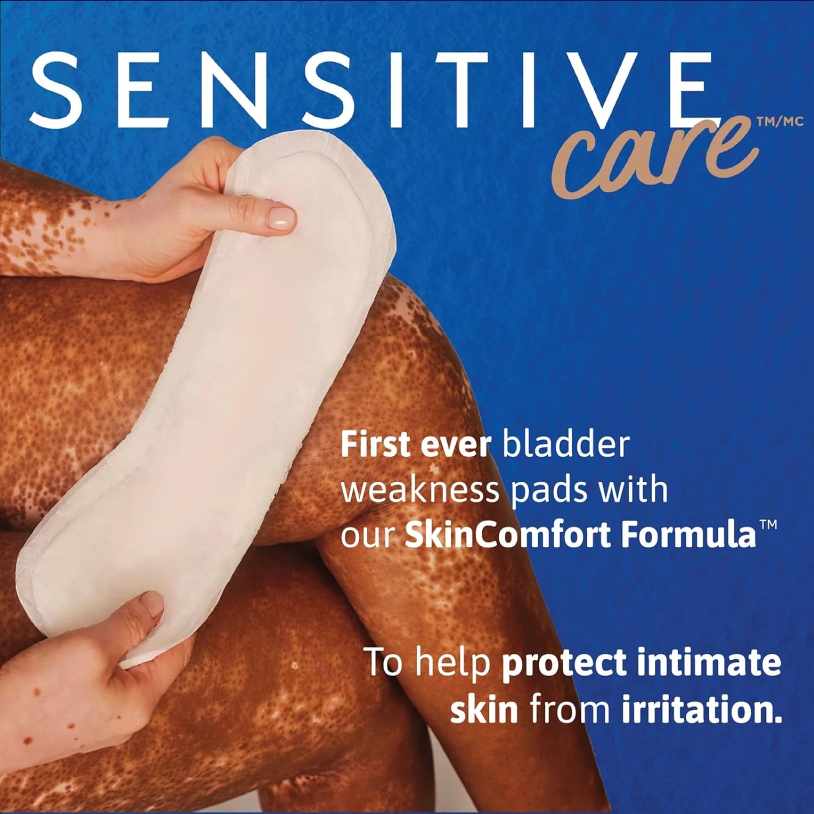 TENA Sensitive Care Incontinence Pads for Women Moderate, Bladder Control Pads, 20 Count