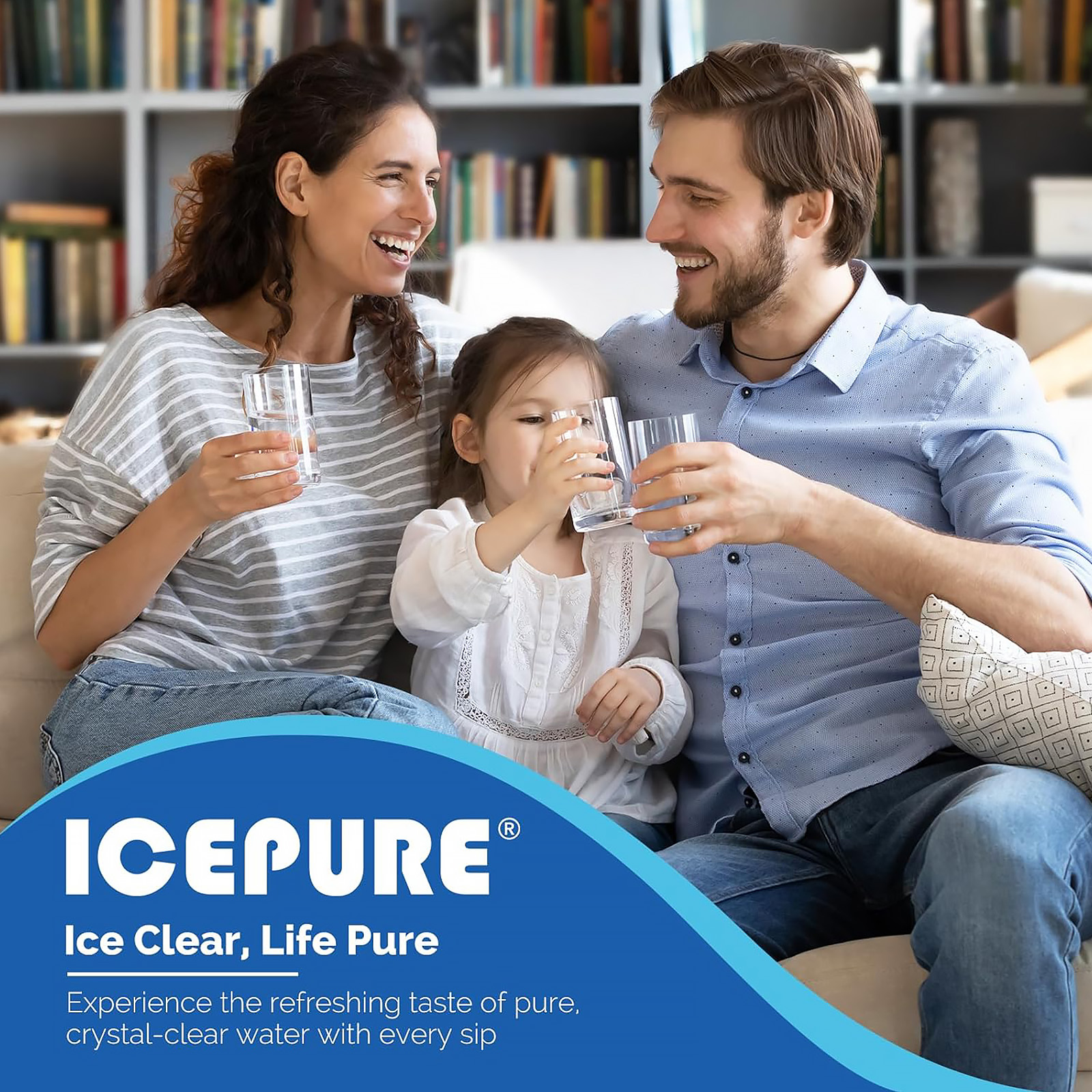 ICEPURE RWF0500A Refrigerator Water Filters - Choose Pack