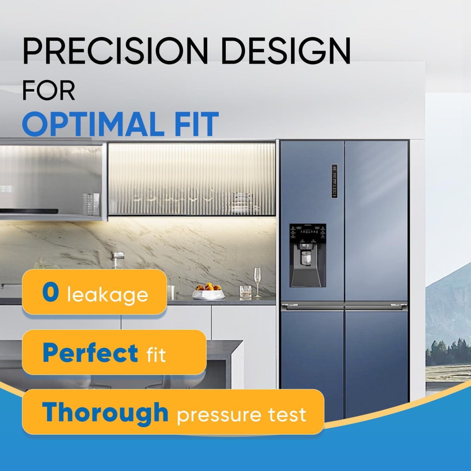 PUREPLUS 9690 Replacement for kenmore Elite 469690 LG LT700P RFC 1200A ADQ36006102 ADQ36006101 LFX28968ST RWF1052 RWF1200A LFXS29626S LFXS30766S LFX31925ST LFX31945ST Refrigerator Water Filter, 3Pack