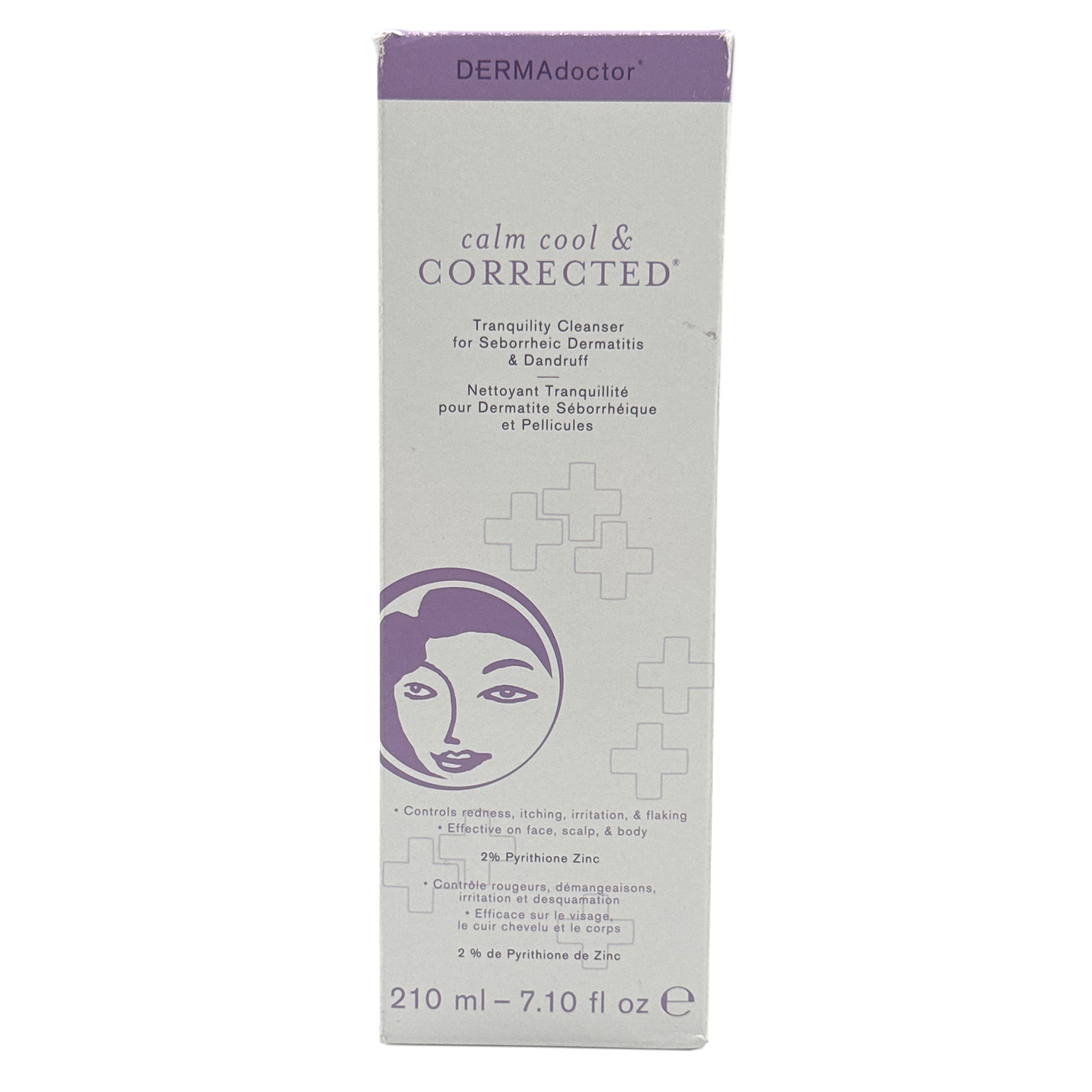Dermadoctor Tranquility Cleanser Dermatologist 2% Zinc Face Body Scalp 7.1oz