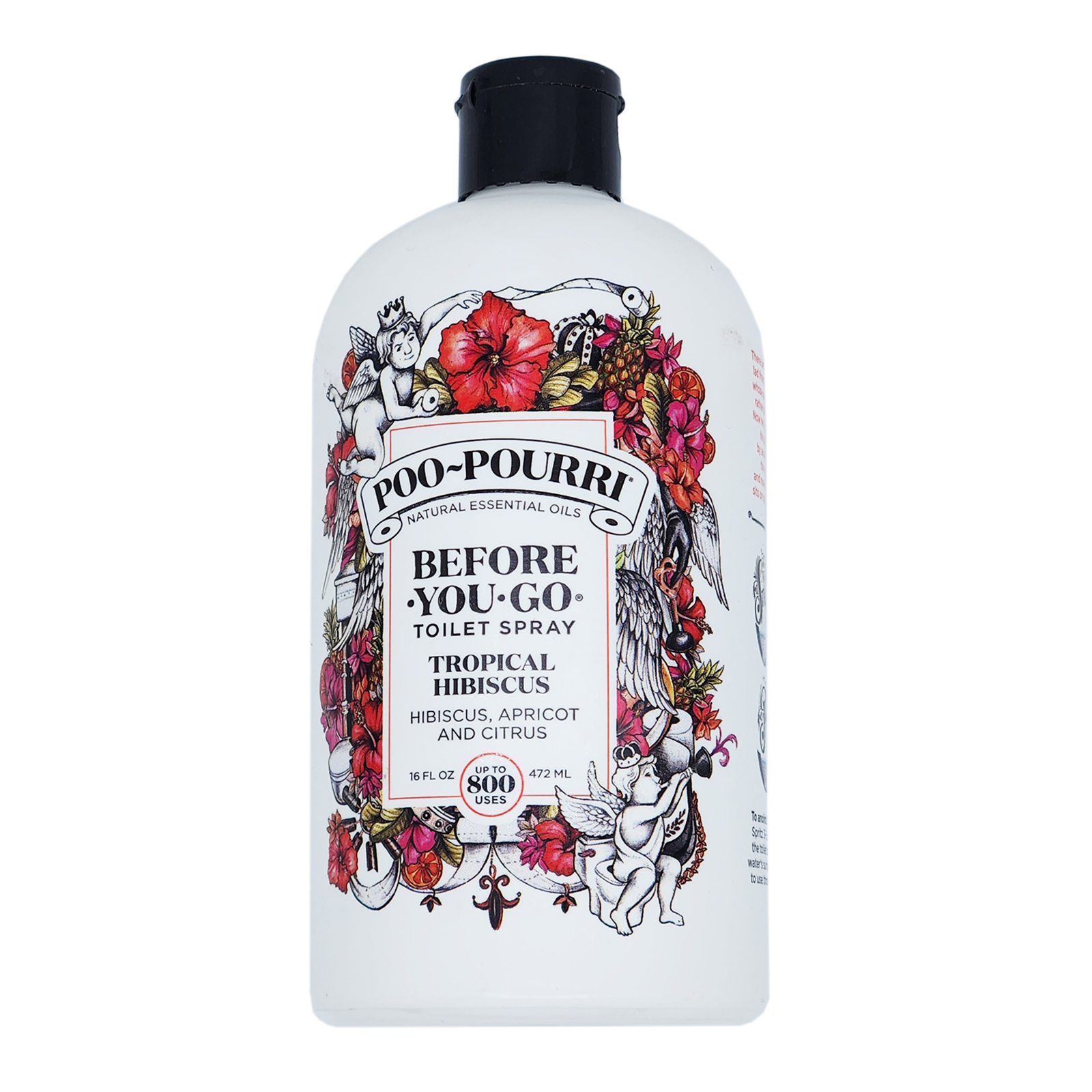 Poo~Pourri Before-You-Go Toilet Spray, Tropical Hibiscus Scent, 16 Fl oz