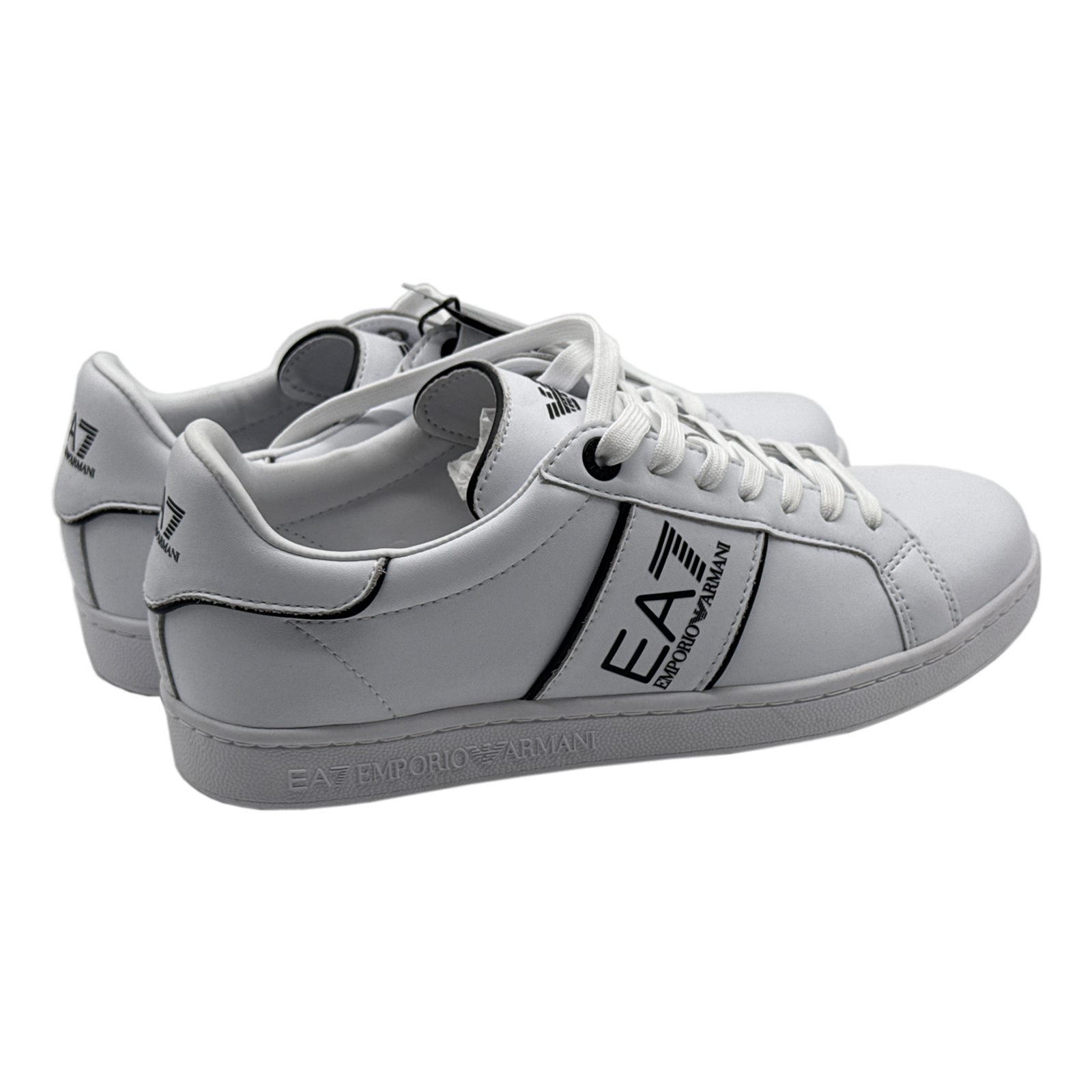 EMPORIO ARMANI EA7 X8X102 Trainers - White / Black - Size 8.5 (US)