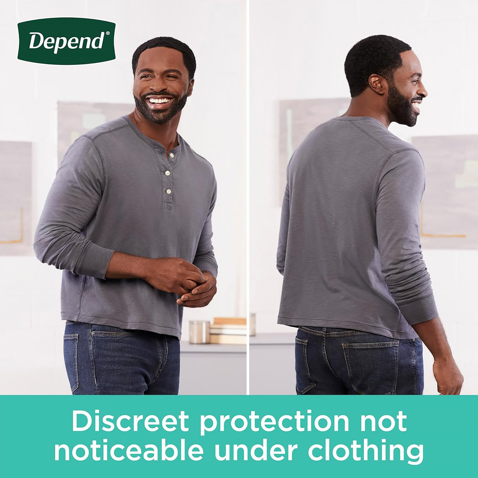 Depend Fresh Protection Incontinence Underwear for Men, Adult Diapers, XL, 15 Ct