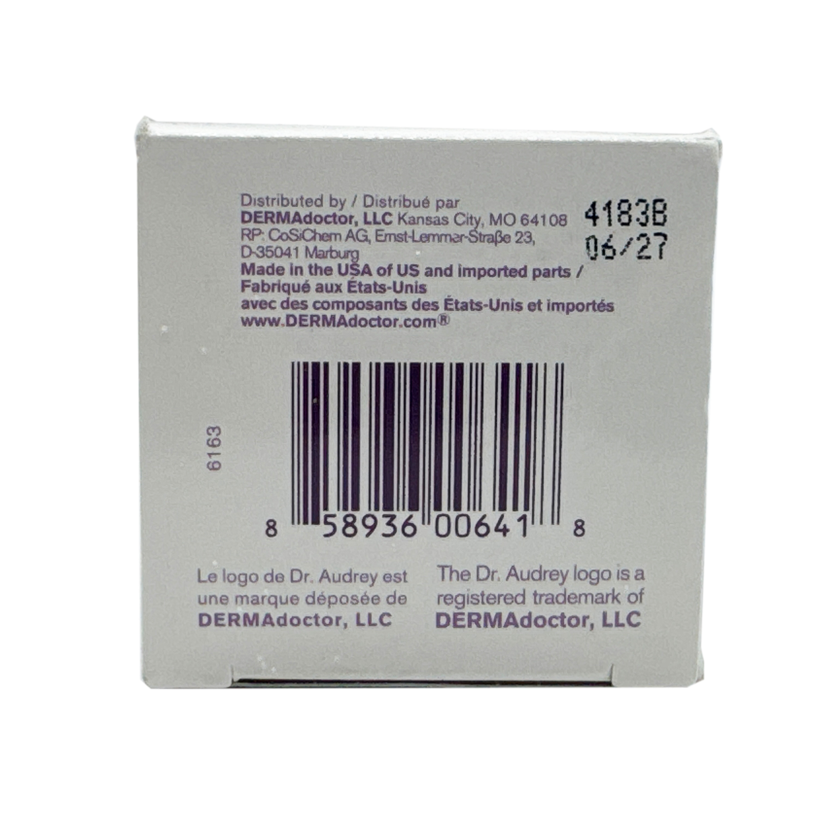 Dermadoctor Tranquility Cleanser Dermatologist 2% Zinc Face Body Scalp 7.1oz