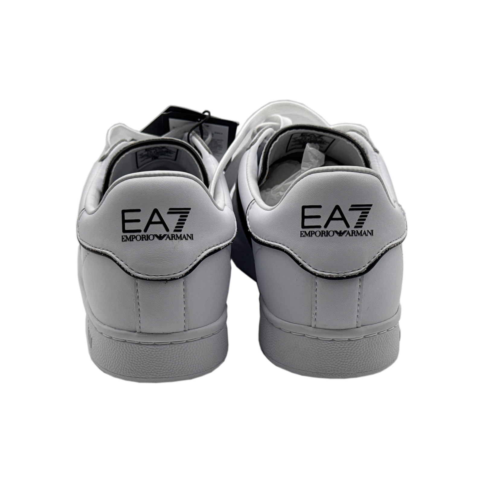 EMPORIO ARMANI EA7 X8X102 Trainers - White / Black - Size 8.5 (US)