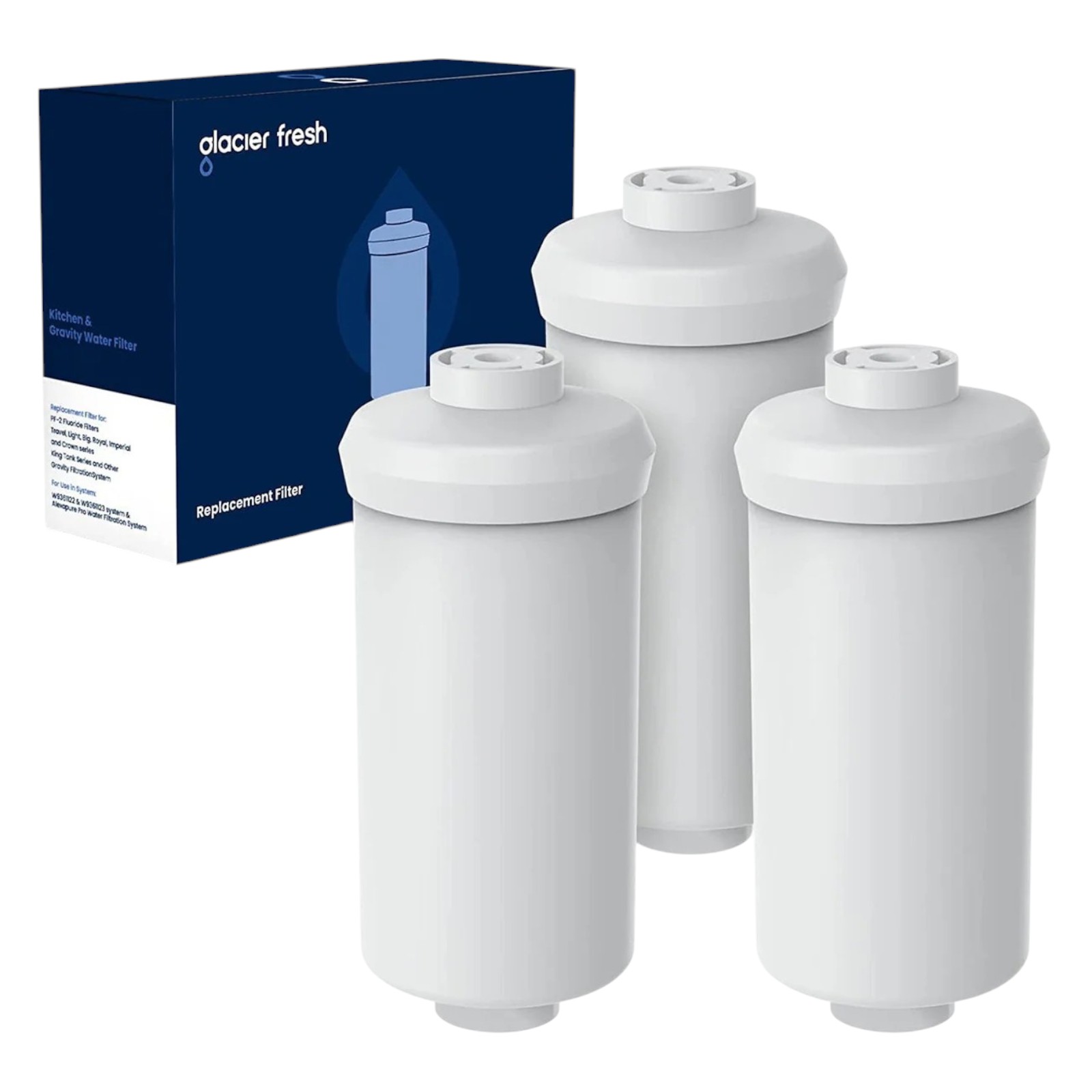 Glacier Fresh PF-2 Fluoride Reduction Water Filter GF-S001A-2