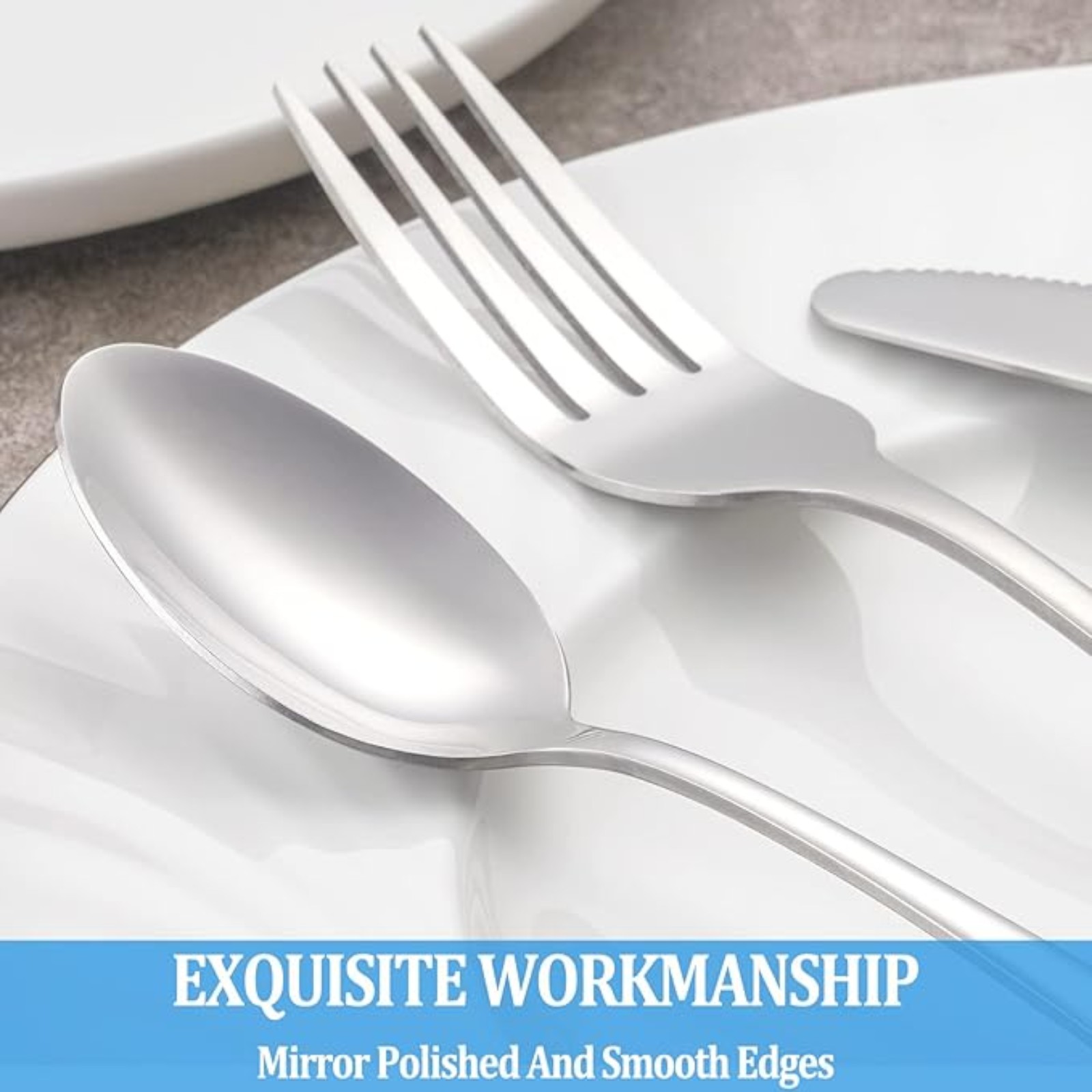 MUTNITT Teaspoon Set,16 Piece 6.7" Spoons Silverware, Premium Food Grade Stainless Steel Tea Spoons, Durable Small Spoon, Good Teaspoons, Kitchen Dessert Spoon Set, Mirror Finish & Dishwasher Safe