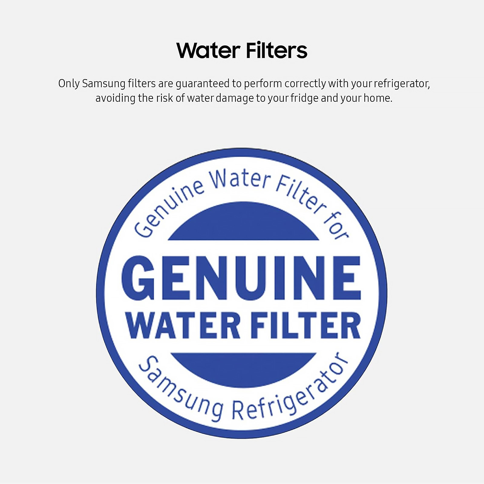 SAMSUNG DA97-17376B Genuine Filters for Refrigerator Water and Ice, Carbon Block Filtration for Clean, Clear Drinking Water, HAF-QIN/EXP (Choose pack)