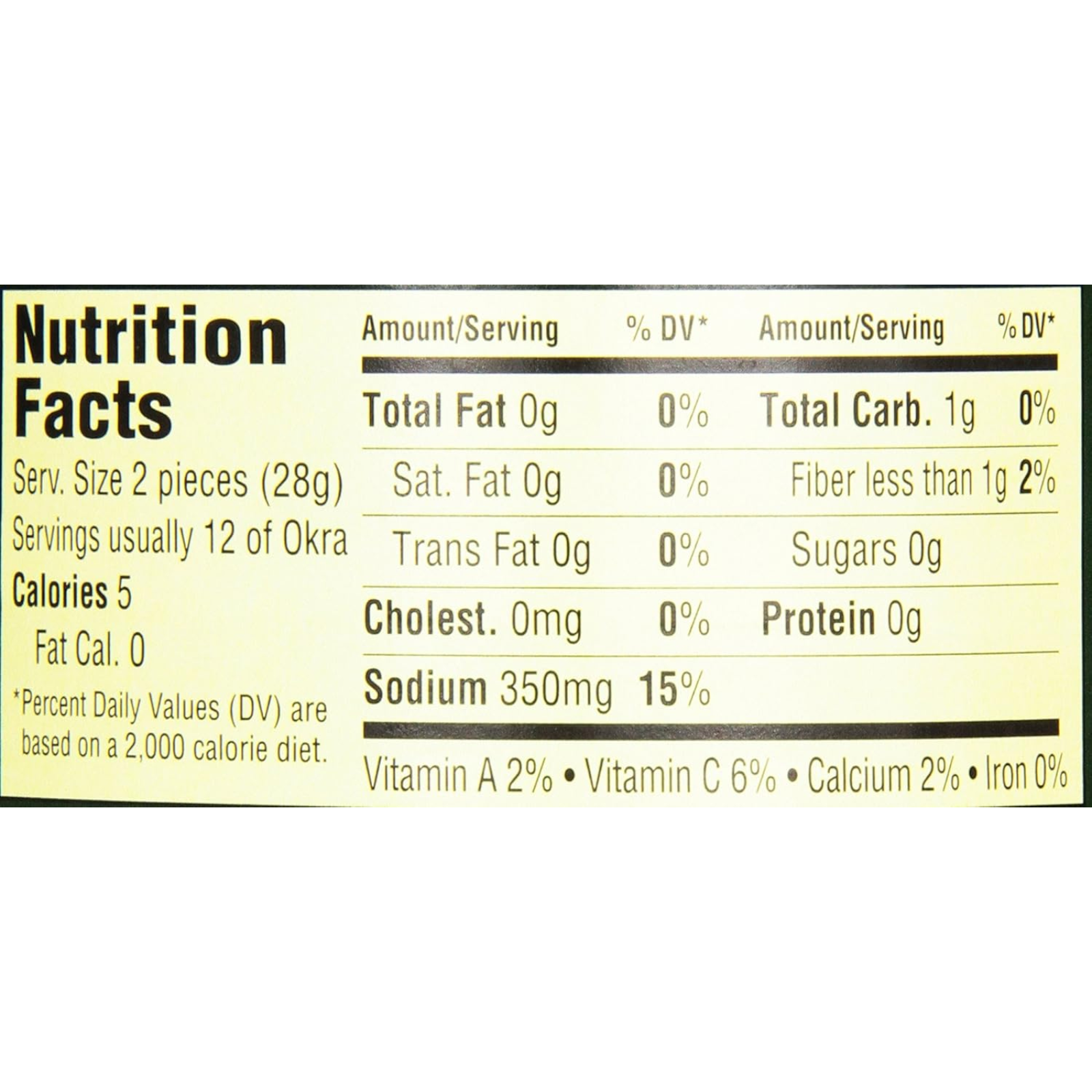 Talk O' Texas Okra Pickles, Hot, 16 oz