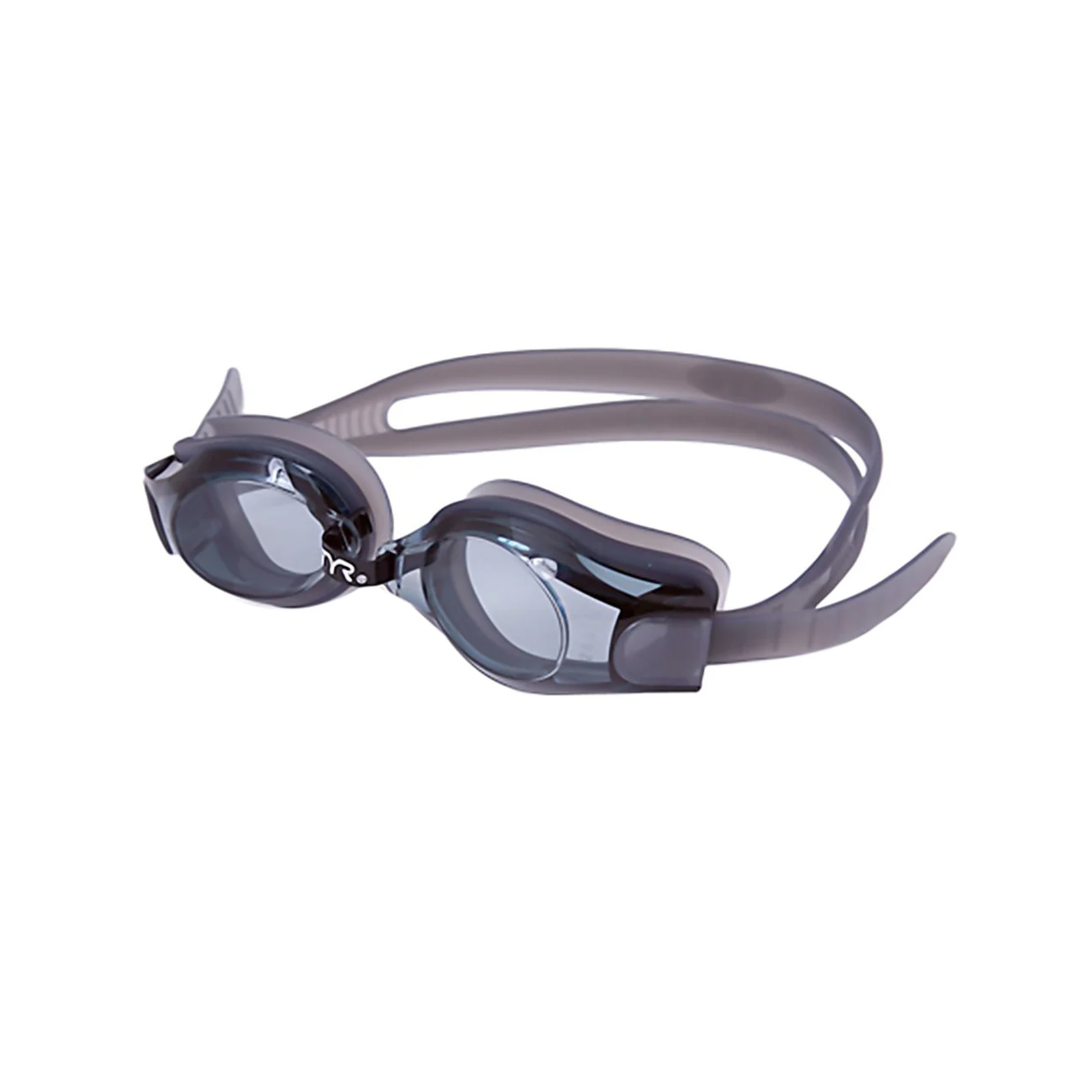 TYR Active Corrective Optical Swim Goggles, Smoke, Adult -3.00 Diopter