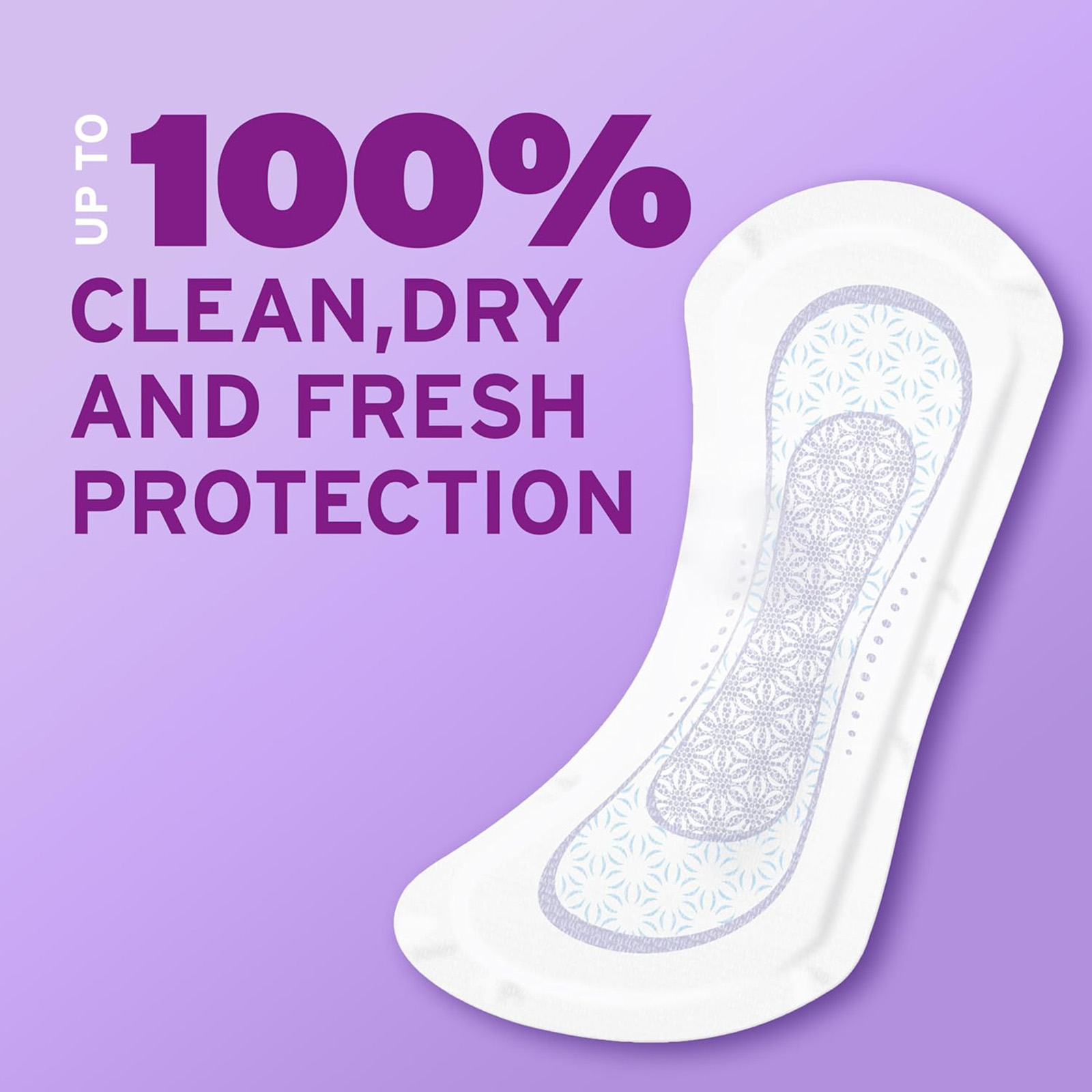 Poise Daily Liners (Incontinence), 2 Drop Very Light Absorbency, Regular, 48 Ct 