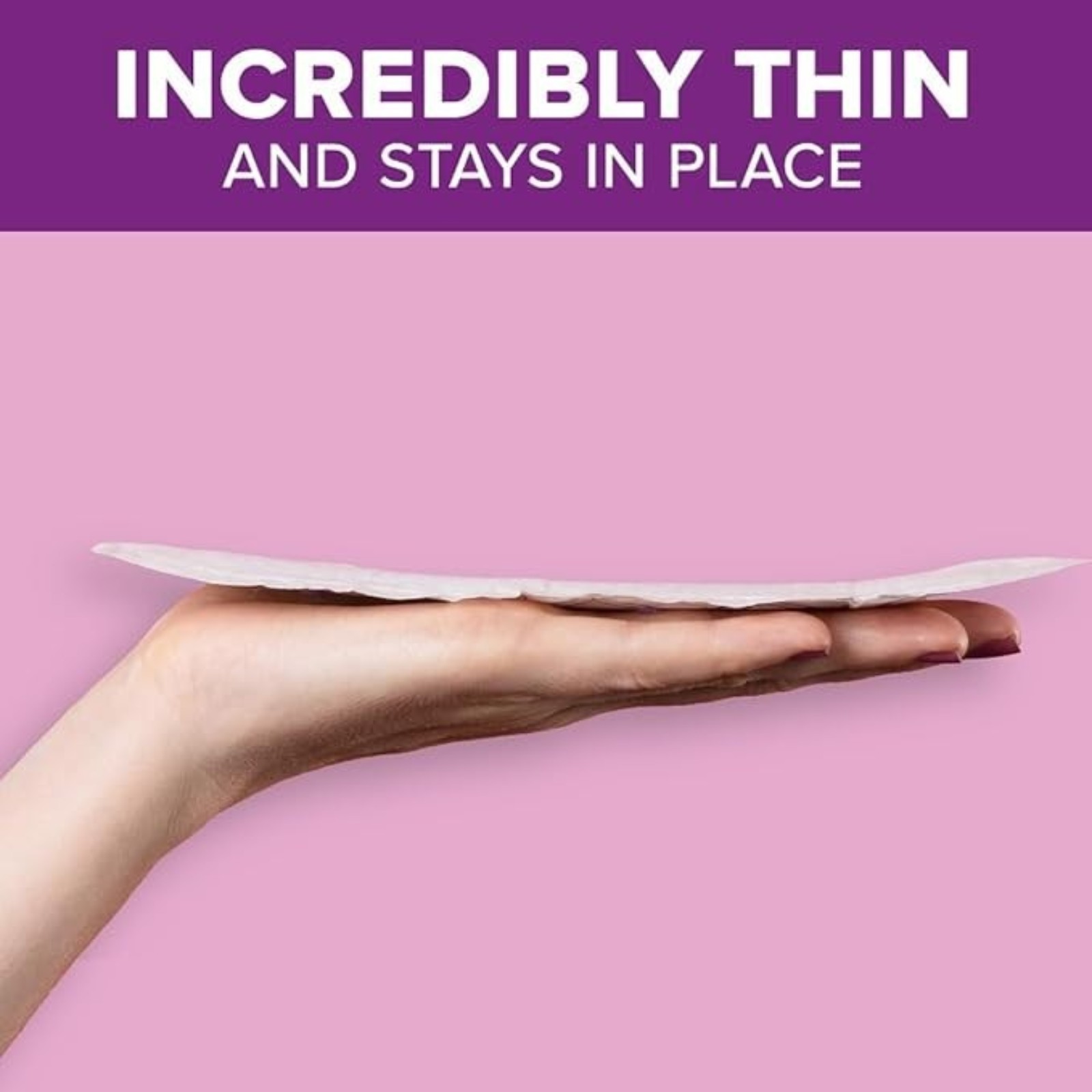 Poise Daily Incontinence Panty Liners, 2 Drop Very Light Absorbency, Long, 44 Count of Pantiliners, Packaging May Vary