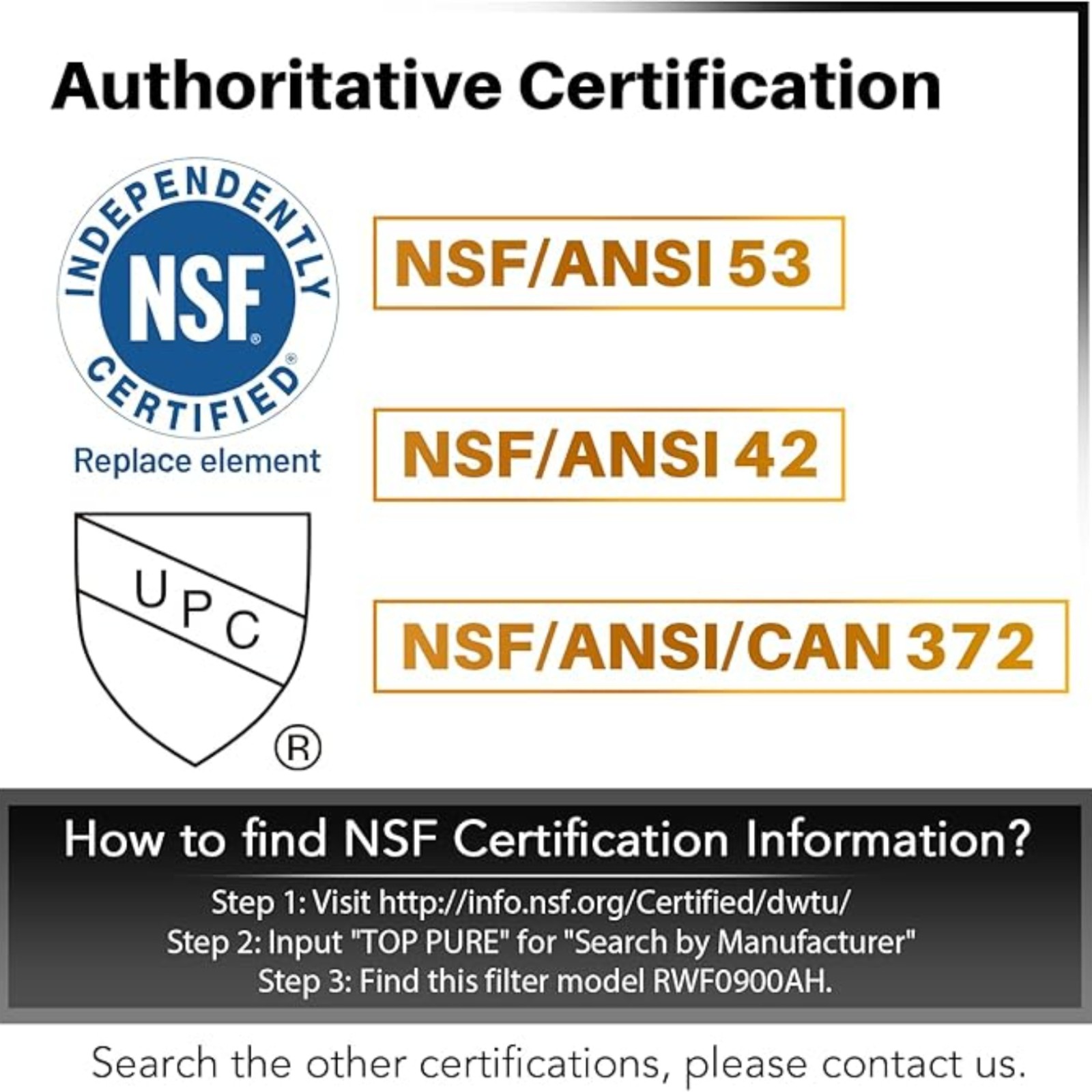 ICEPURE PLUS NSF/ANSI 53 Certified UKF8001 Refrigerator Water Filter Compatible with Maytag UKF8001, UKF8001AXX, UKF8001P, Whirlpool 4396395, 469006, EDR4RXD1, EveryDrop Filter 4, 2 Pack