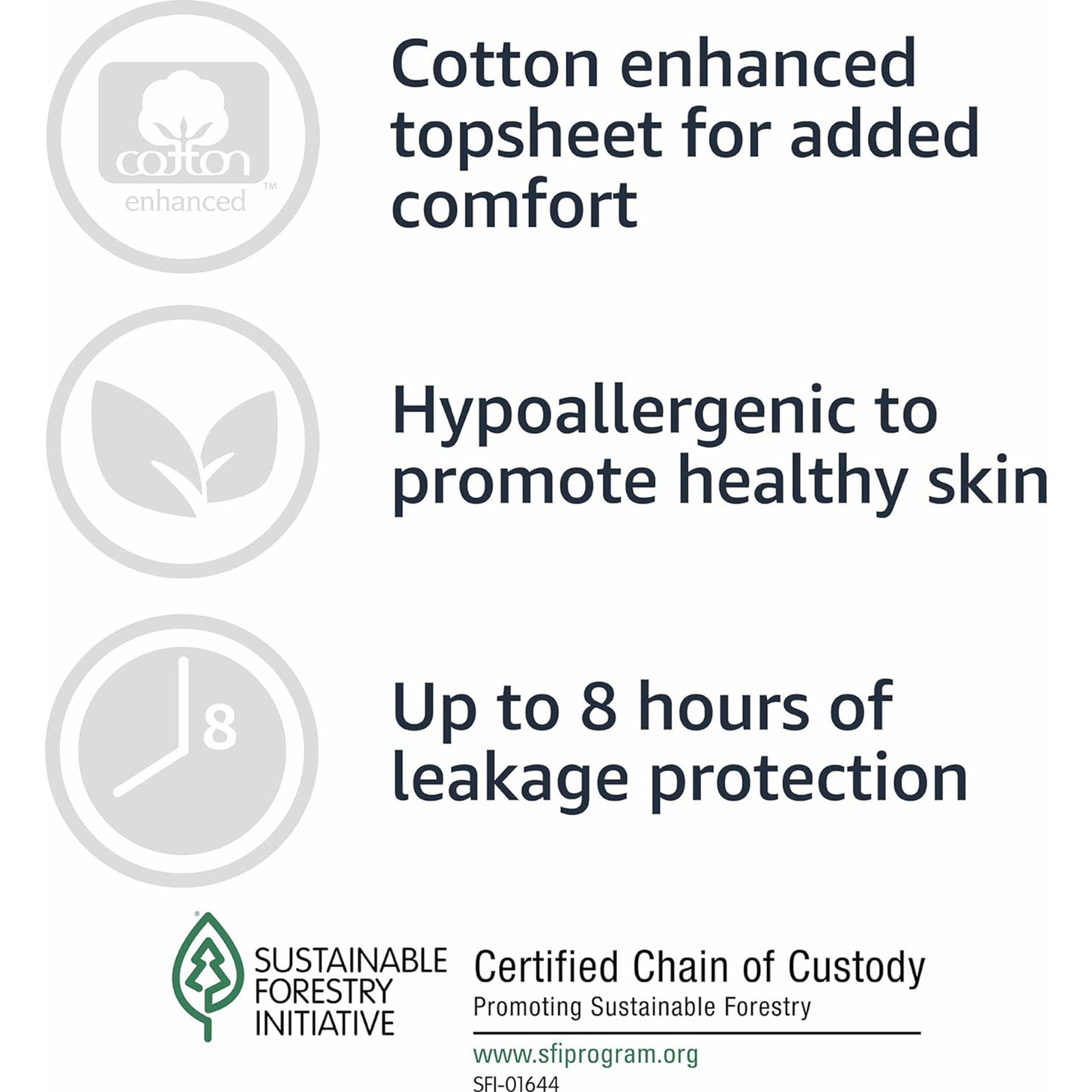 Amazon Basics Incontinence Underwear for Women, Protective, Disposable, Postpartum, Maximum Absorbency, Small, Lavender, 24 Count