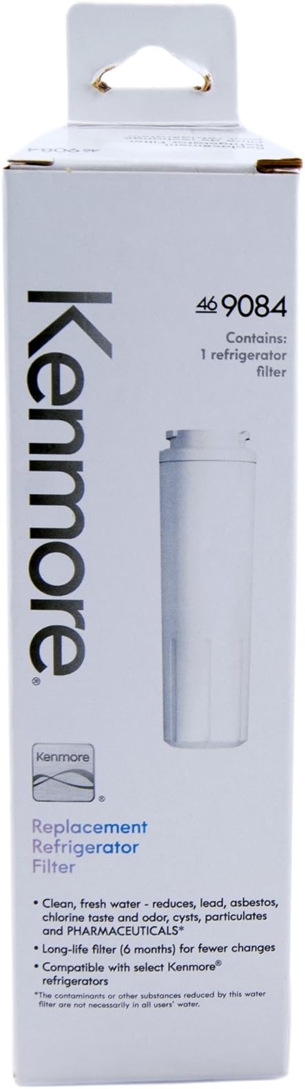 Kenmore 9084 Refrigerator Water Filter, white