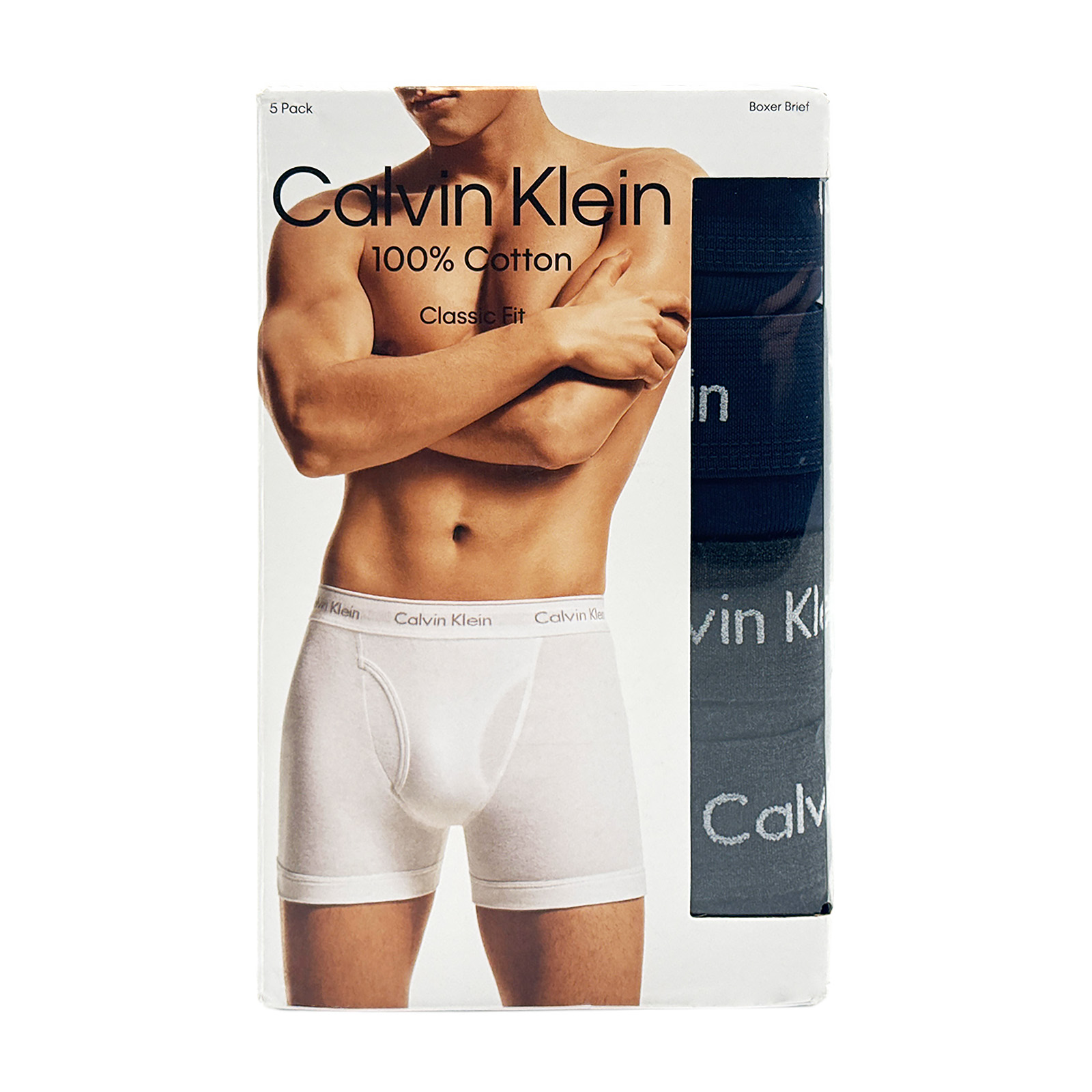 Calvin Klein Men's Cotton Classics 5-pack Boxer Brief - XL