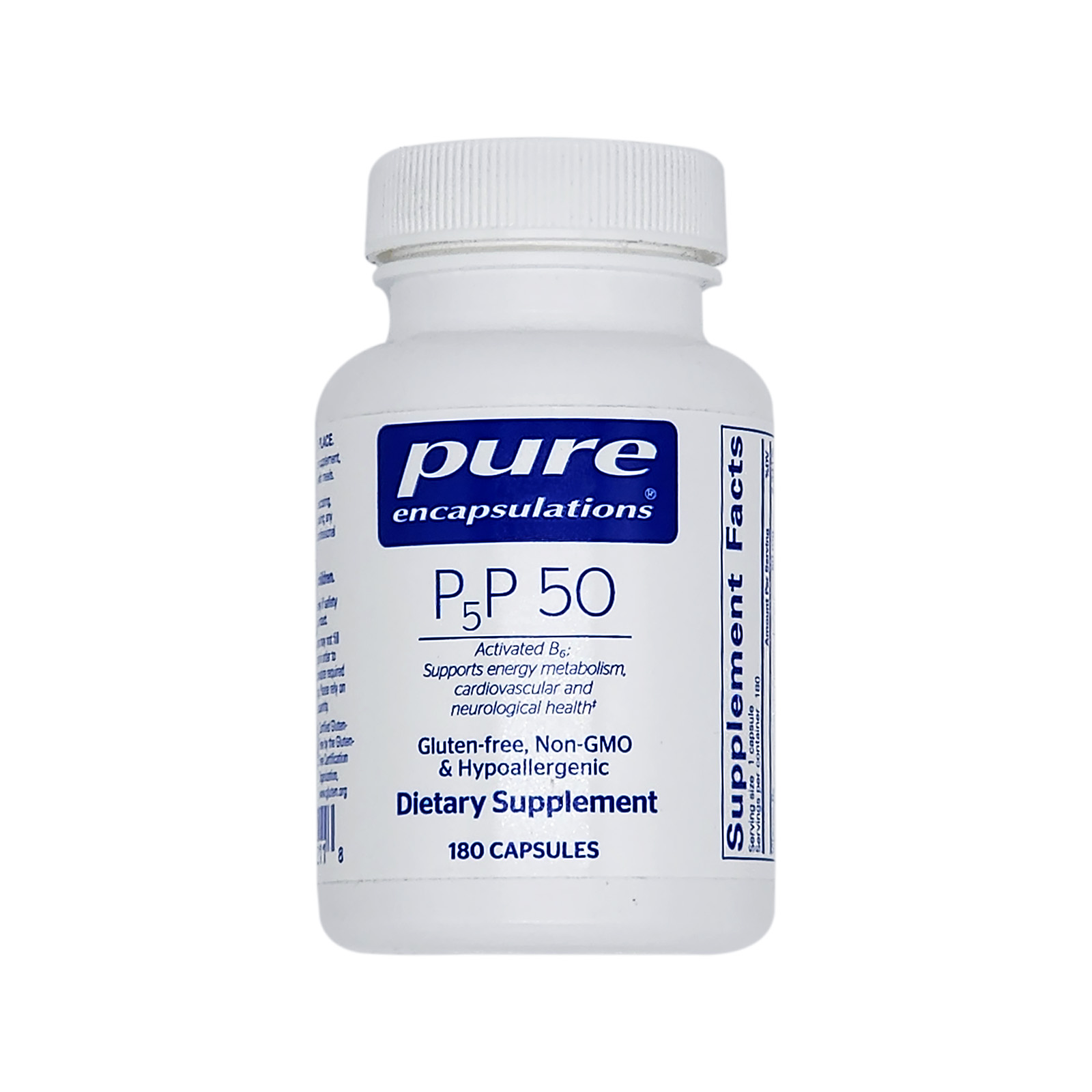 Pure Encapsulations P5P 50 - Activated Vitamin B6 180 Capsules