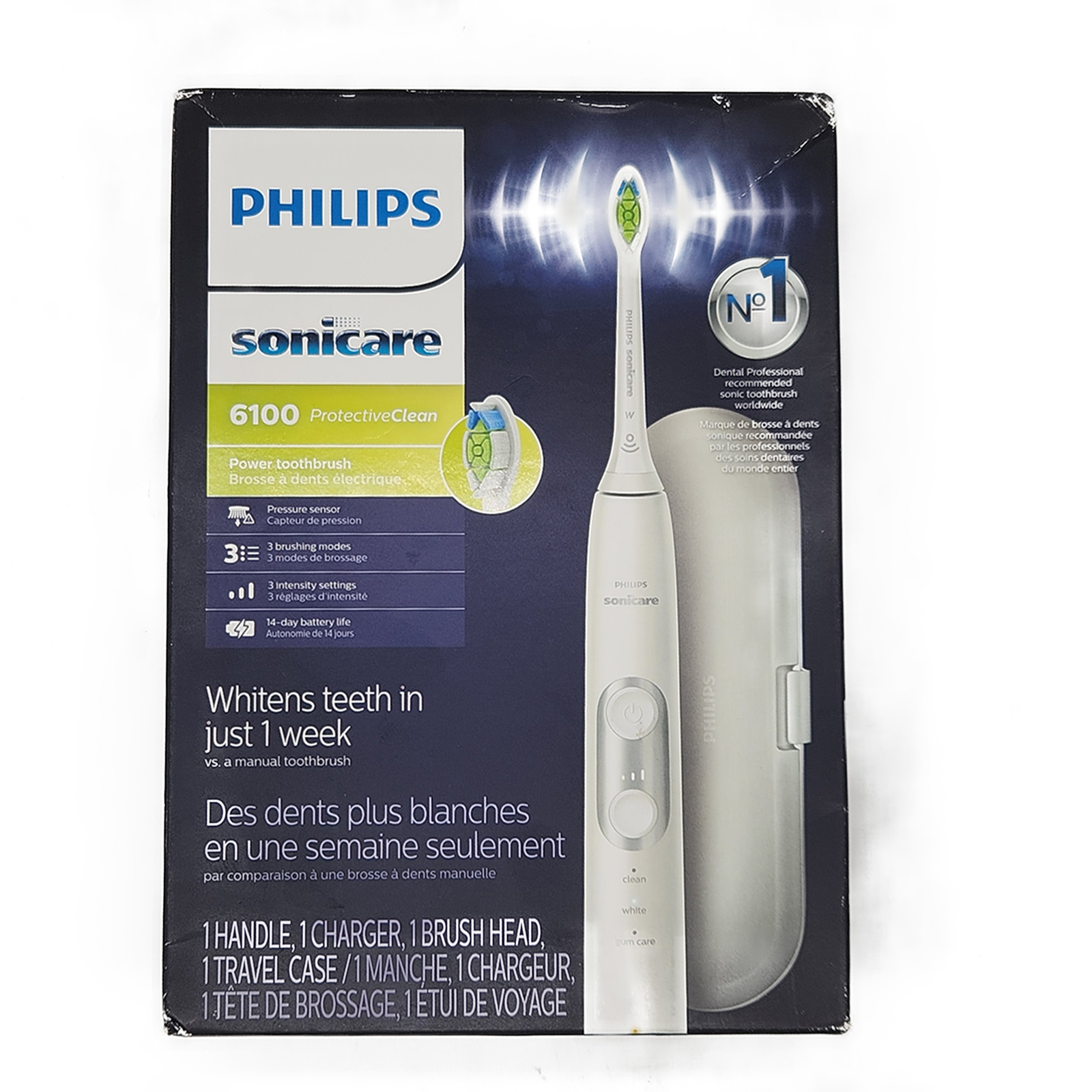 Philips Sonicare 6100 ProtectiveClean Electric Power Toothbrush 