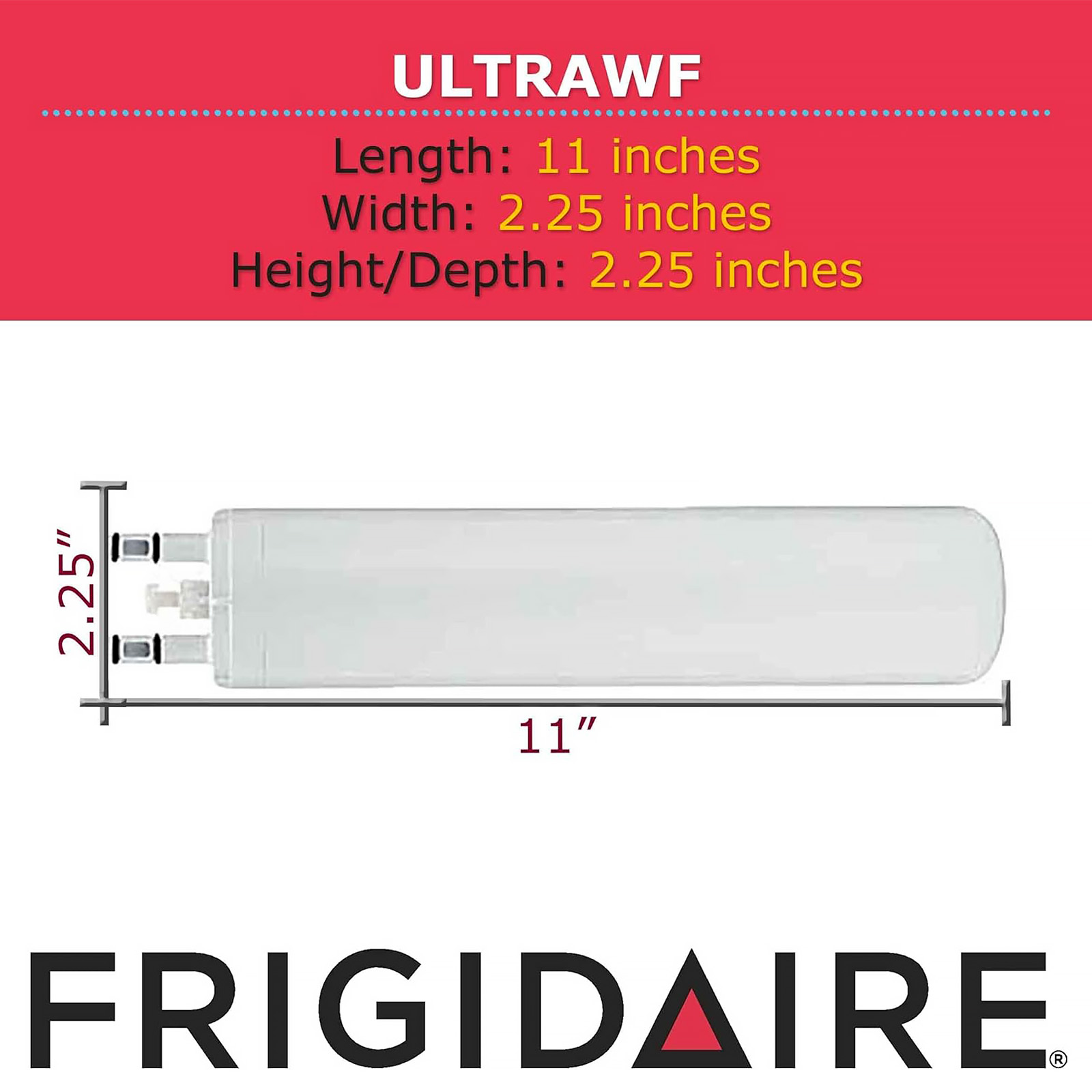 FRIGIDAIRE ULTRAWF Pure Source Ultra Water Filter, Original, White, 1 Count