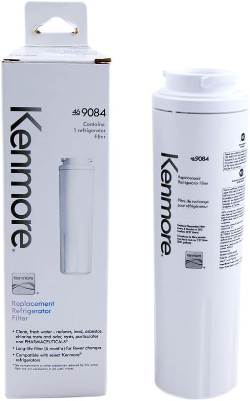 Kenmore 9084 Refrigerator Water Filter, white