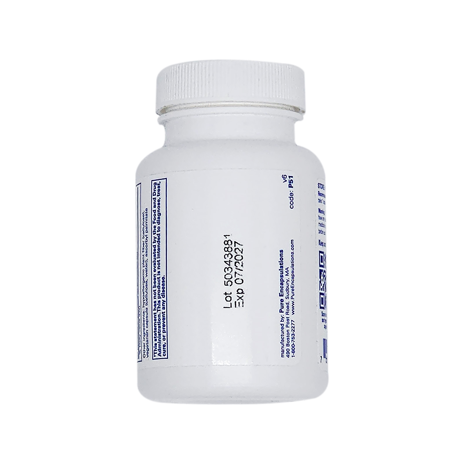 Pure Encapsulations P5P 50 - Activated Vitamin B6 180 Capsules