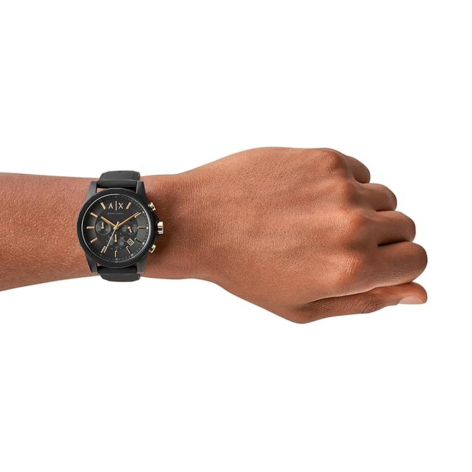 AX Armani Exchange Chronograph Watch for Men with Leather, Stainless Steel or Silicone Band