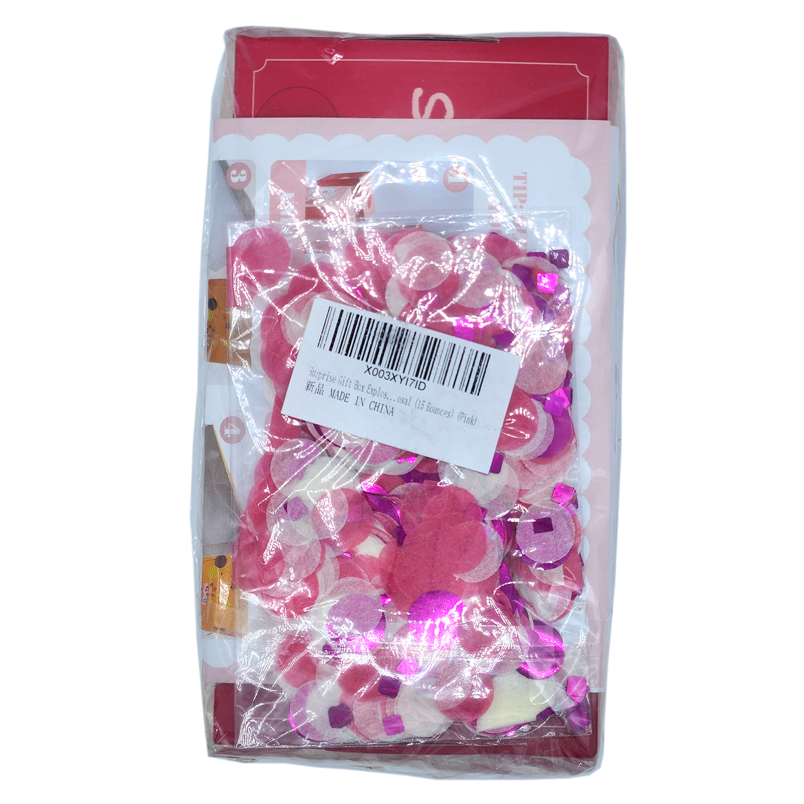 Surprise Gift Box Explosion for Money, Cash Explosion Gift Box (15 Bounces)