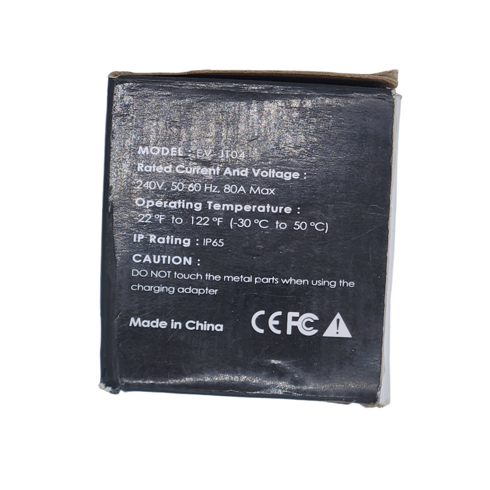J1772 to Tesla Charging Adapter 80A 240V AC