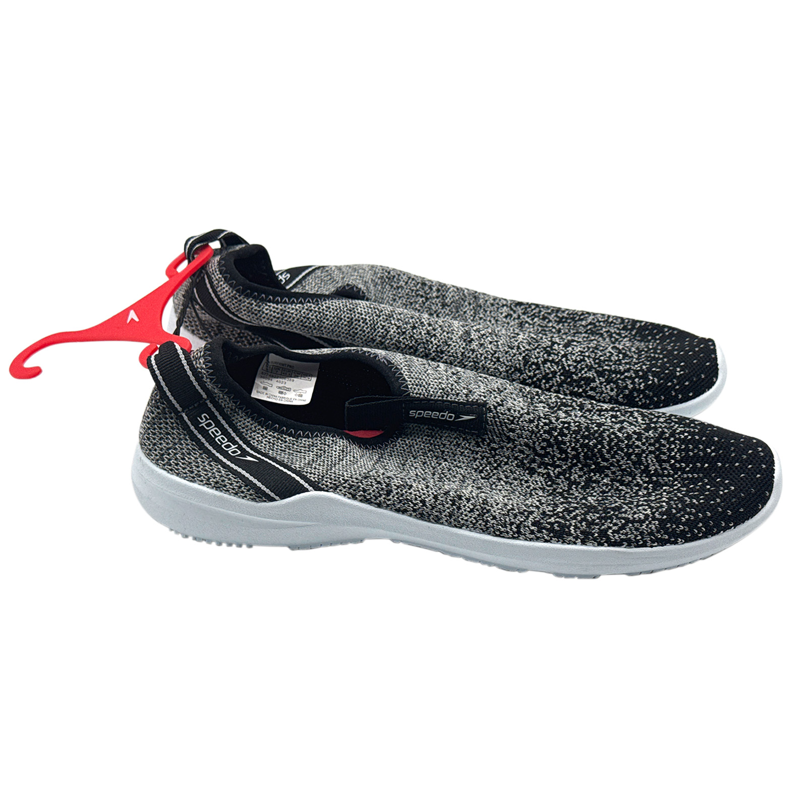 Speedo Men's Surf Knit Pro Watershoes - Gray - Size 8