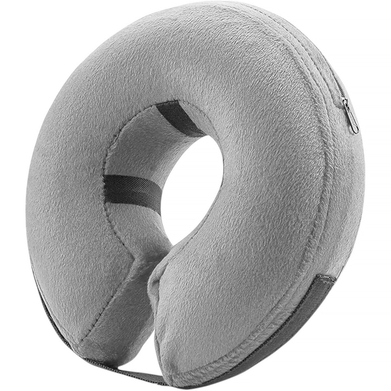 BENCMATE PROTECTIVE INFLATABLE COLLAR FOR DOGS AND CATS - SOFT PET RECOVERY COLLAR DOES NOT BLOCK VISION E-COLLAR-SIZE MEDIUM