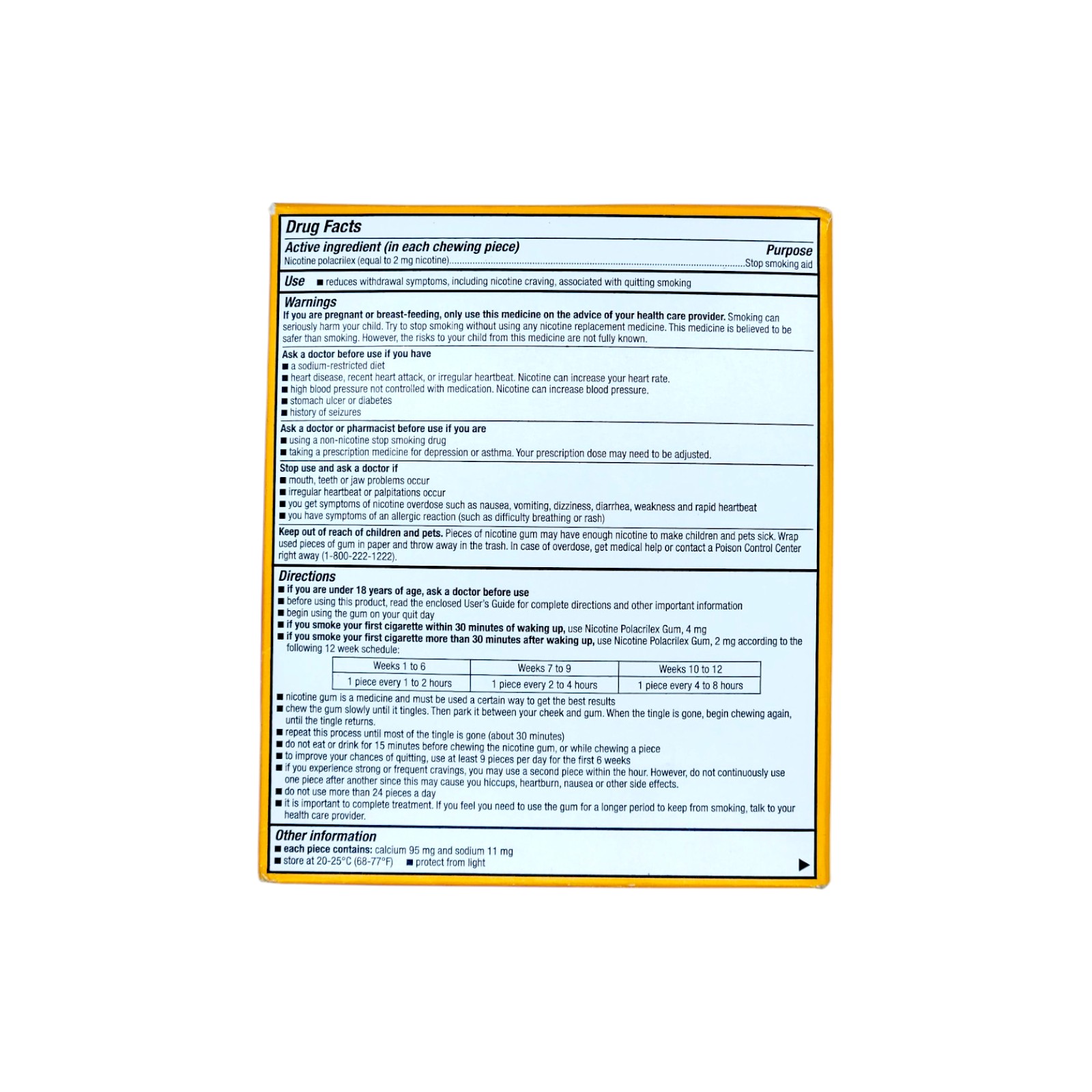 Amazon Nicotine Polacrilex Gum 2mg 160 Count Fruit Flavor Stop Smoke