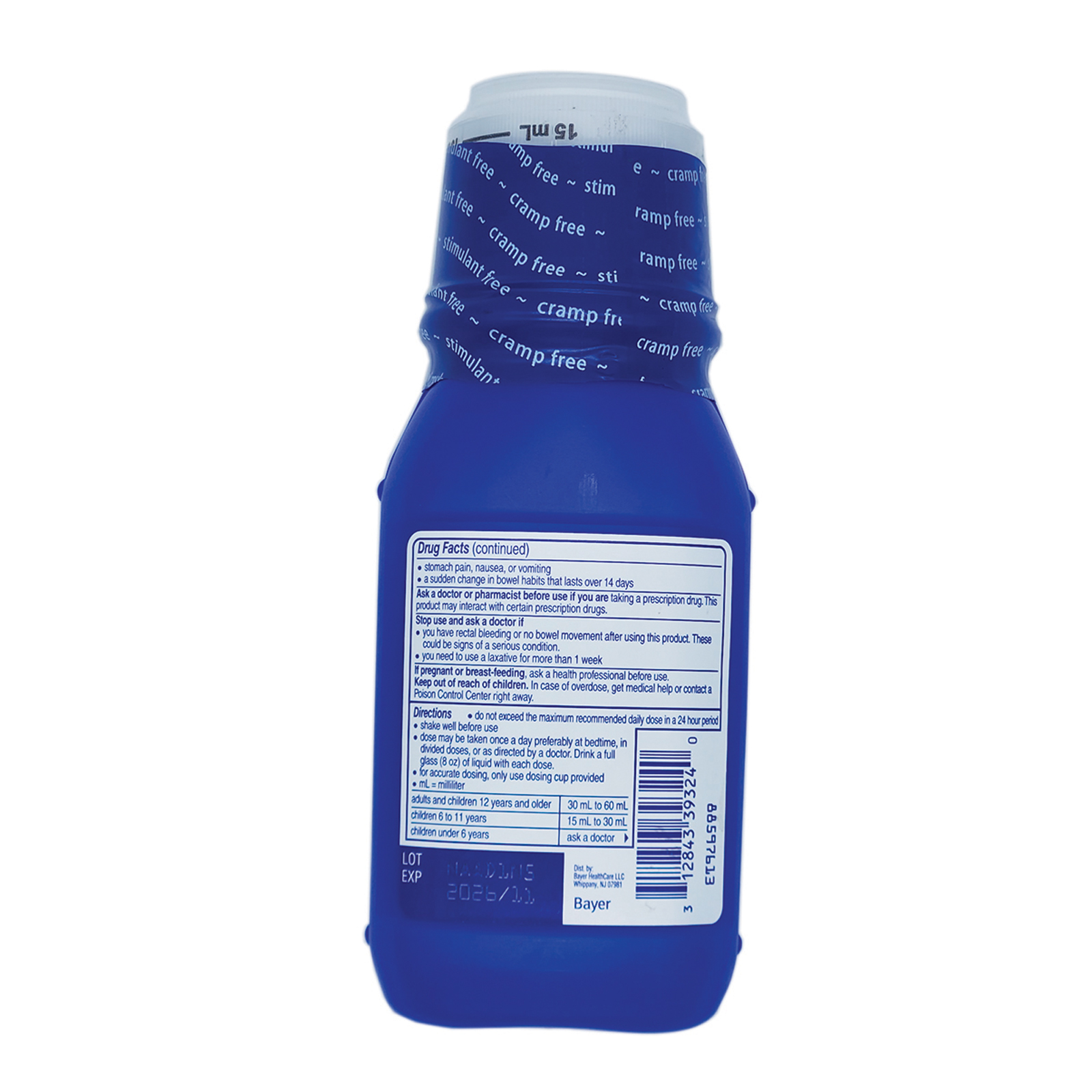 Phillip's Milk of Magnesia Liquid Laxative Constipation Relief -Cherry - 12oz