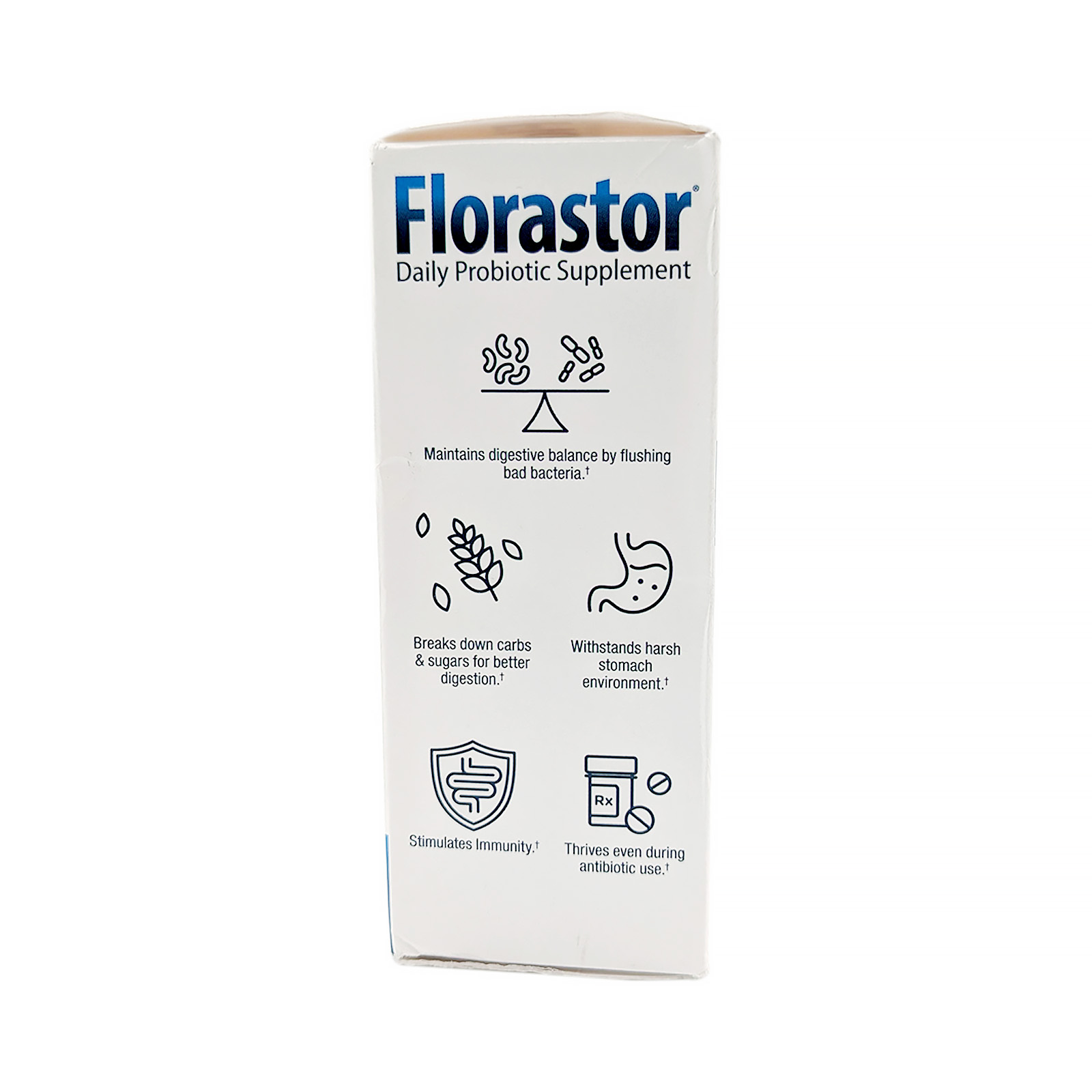 Florastor Daily Probiotic Supplement 100 Capsules