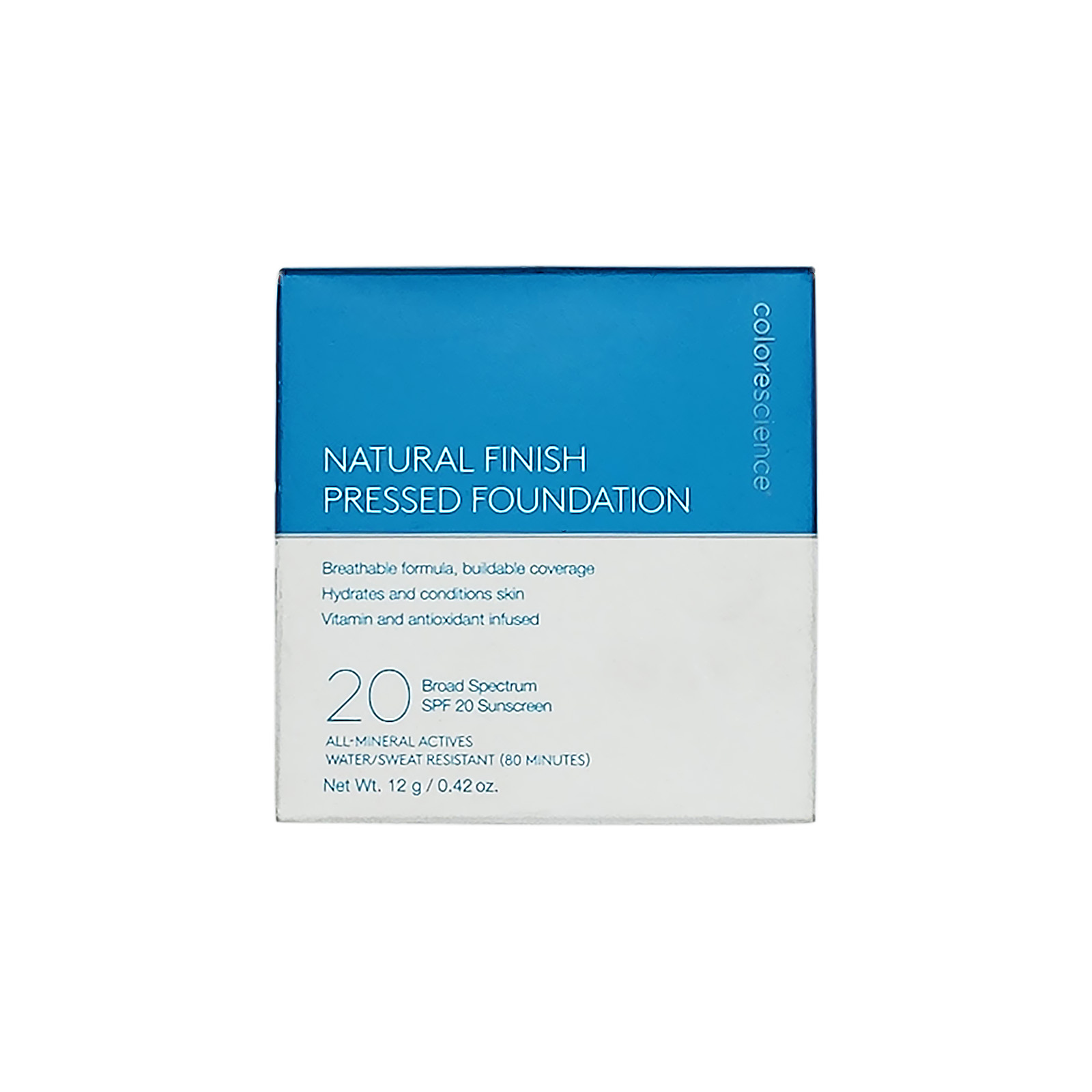 Colorescience Finish Pressed Foundation SPF 20 Medium Sand 0.42 oz